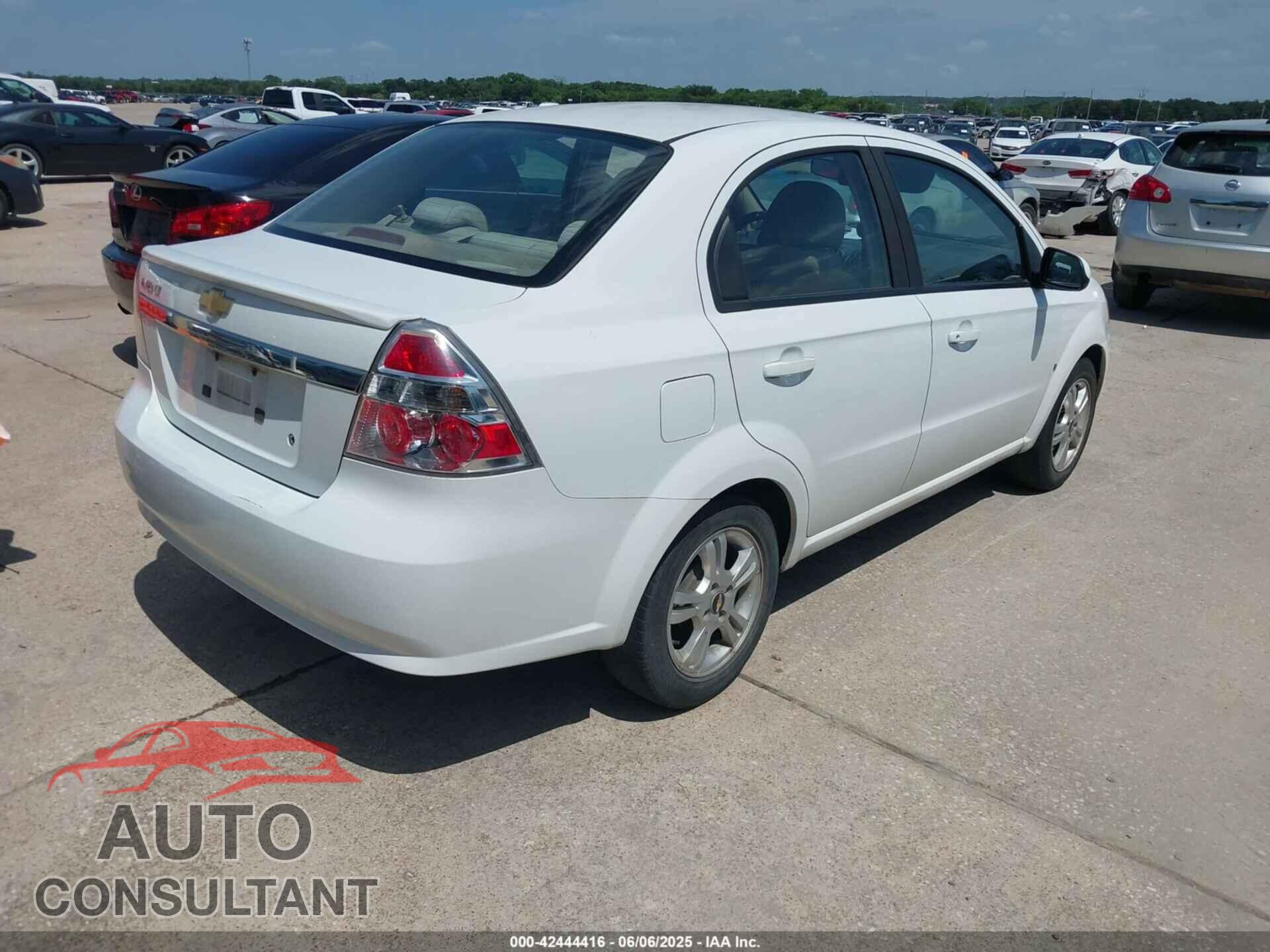 CHEVROLET AVEO 2011 - KL1TD5DE7BB257725