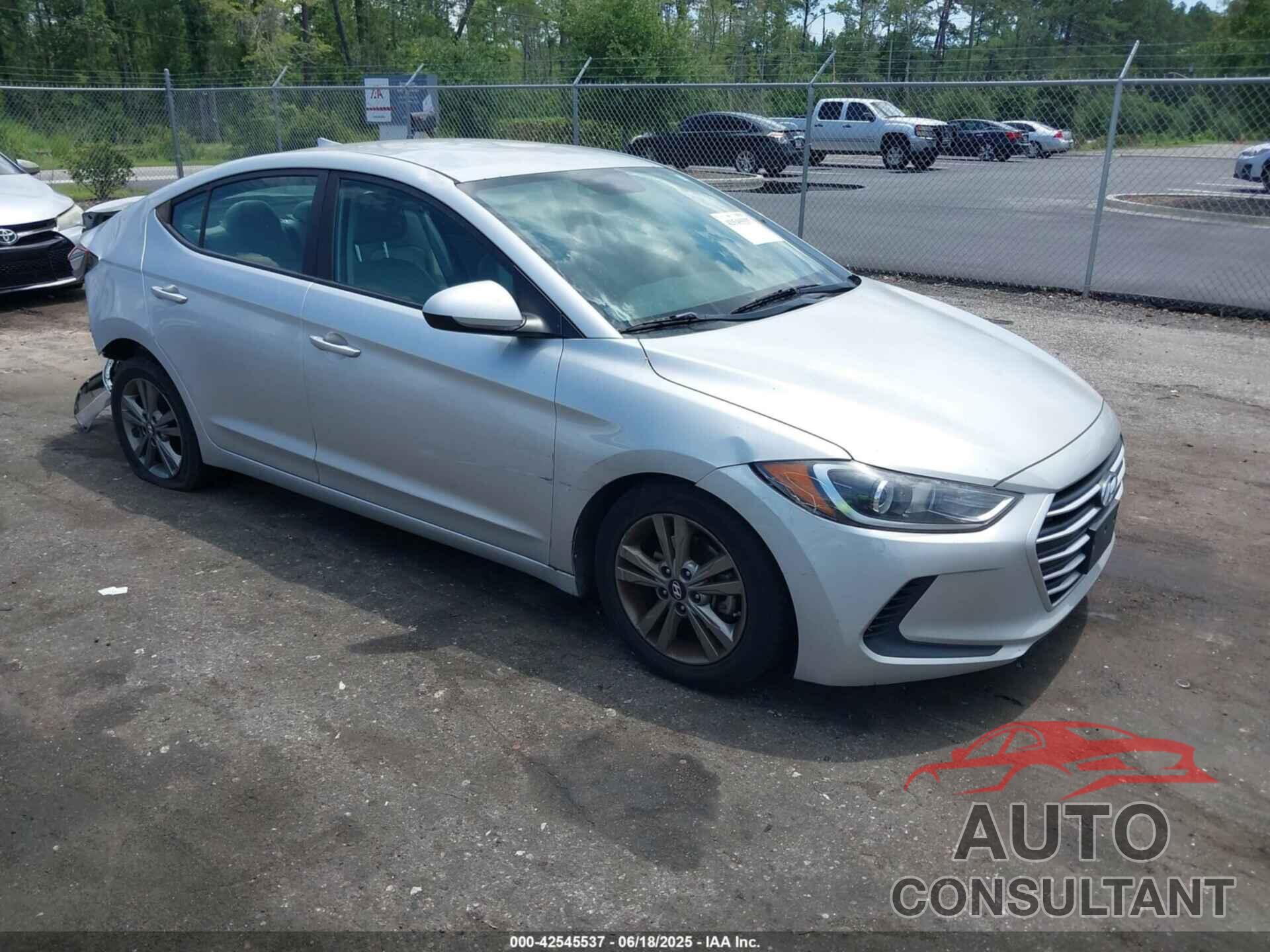 HYUNDAI ELANTRA 2018 - 5NPD84LF7JH369265