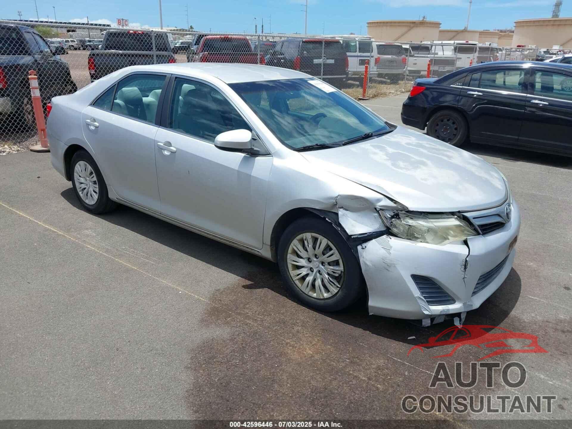 TOYOTA CAMRY 2012 - 4T1BF1FK9CU511155
