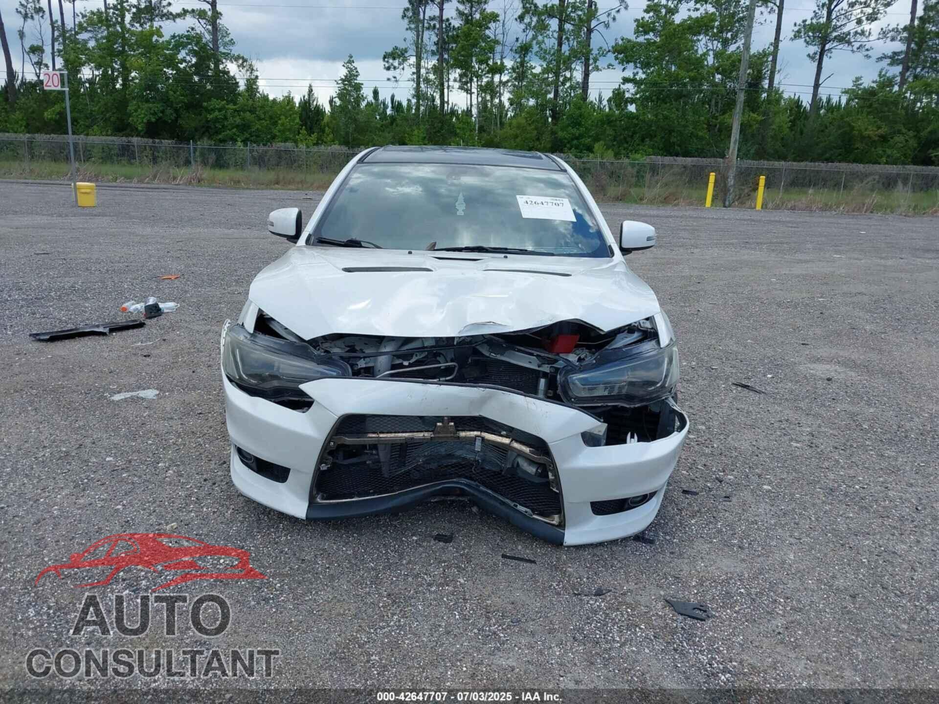 MITSUBISHI LANCER EVOLUTION 2015 - JA32W7FV5FU028234