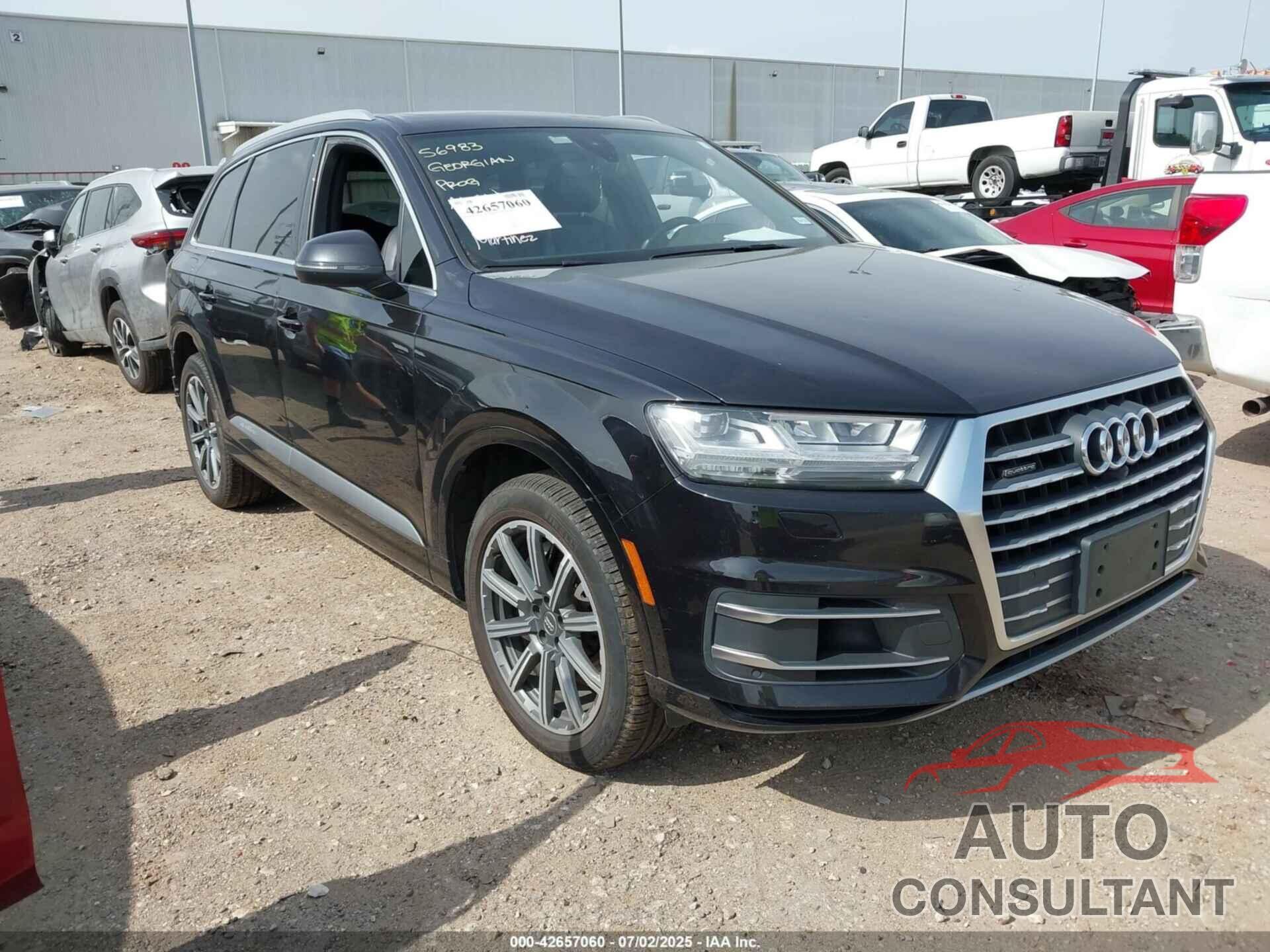 AUDI Q7 2017 - WA1LAAF72HD021810