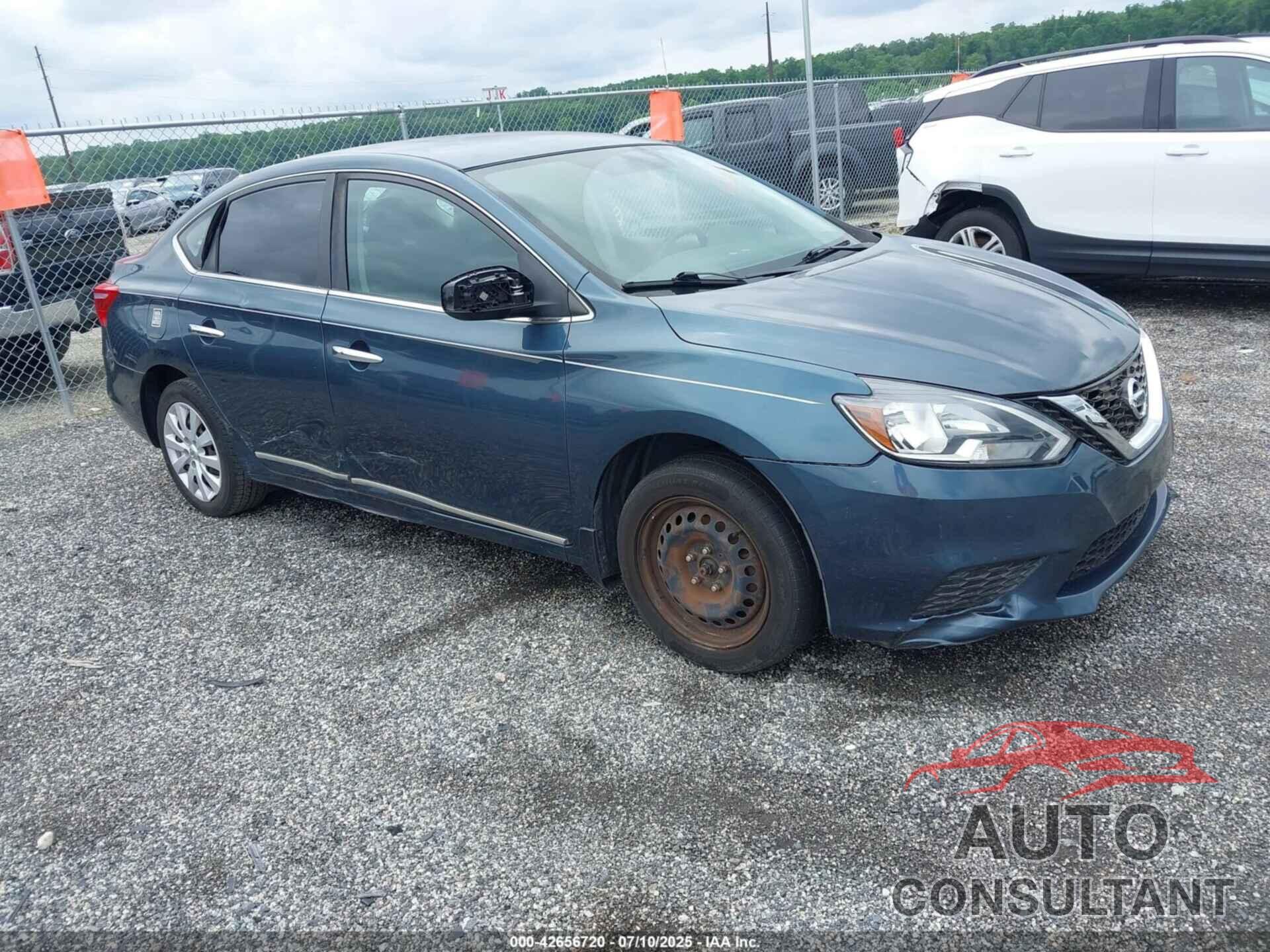NISSAN SENTRA 2017 - 3N1AB7AP0HY214297