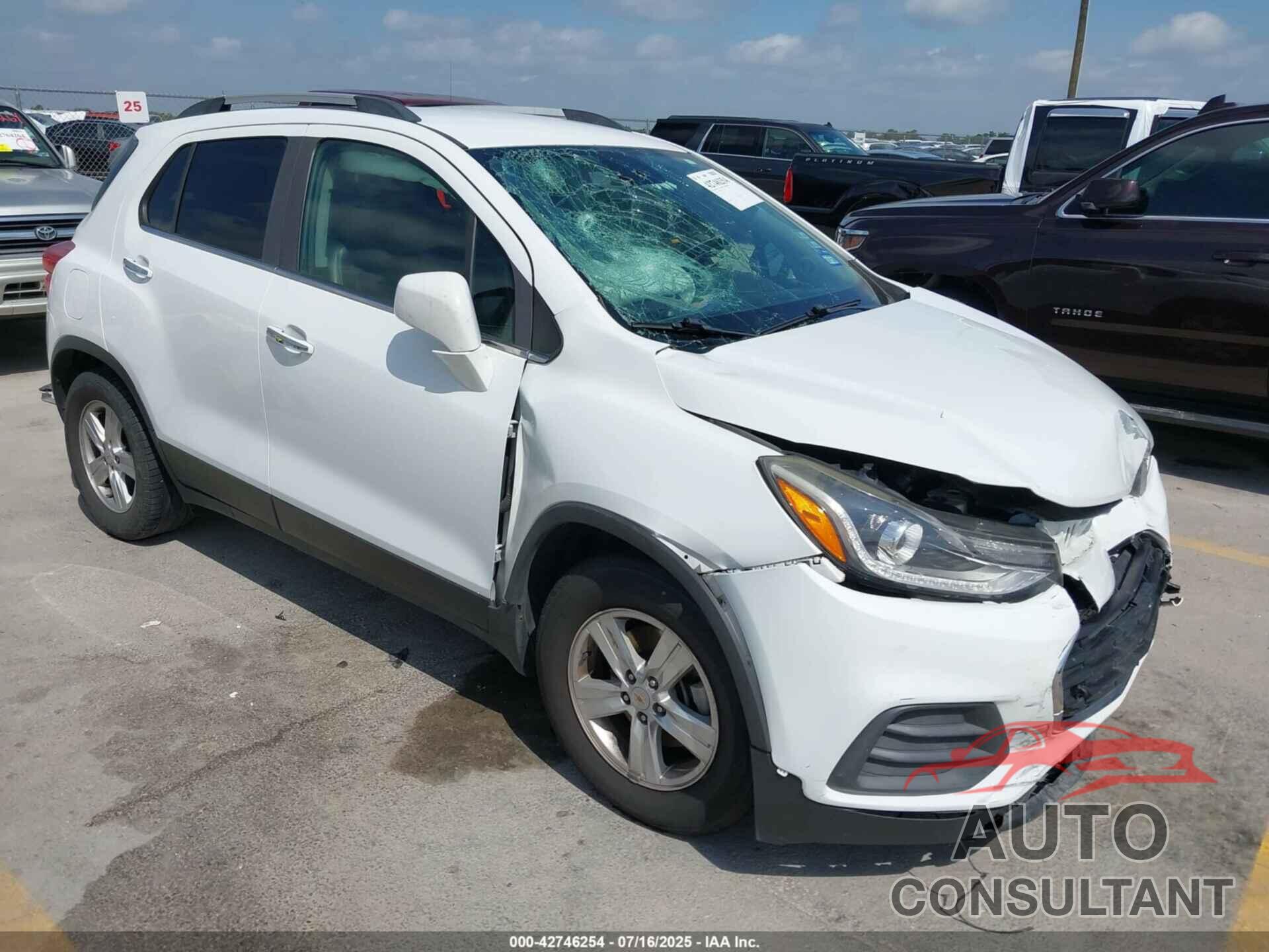 CHEVROLET TRAX 2018 - KL7CJLSBXJB725702