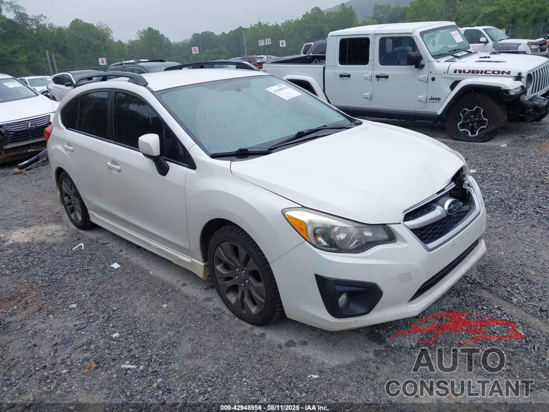 SUBARU IMPREZA 2013 - JF1GPAL62D2829183