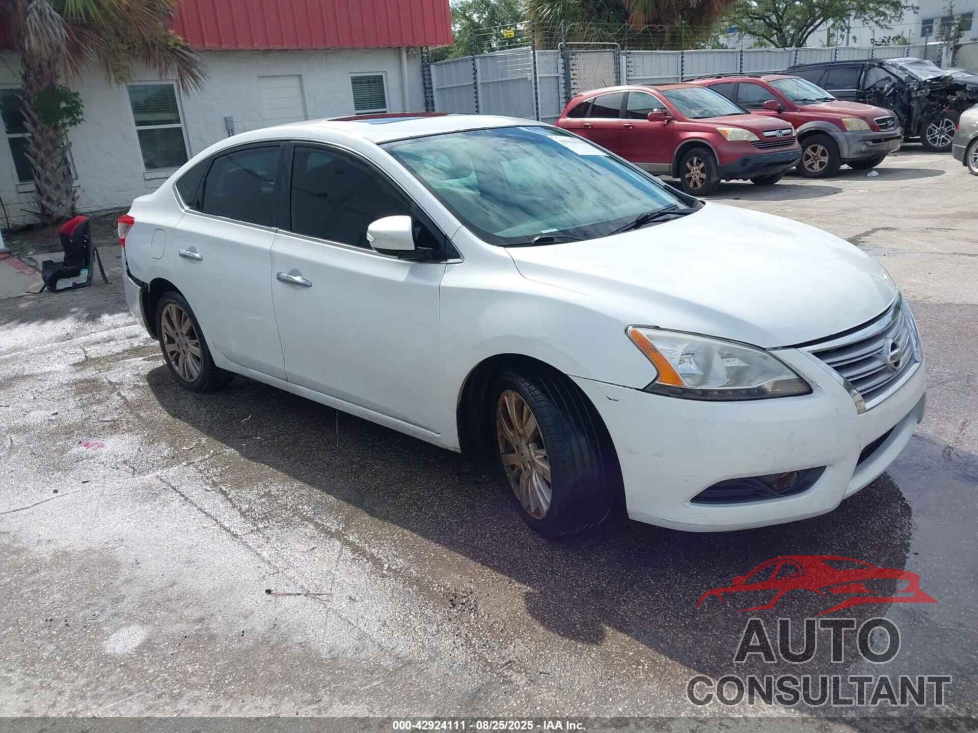 NISSAN SENTRA 2014 - 3N1AB7AP3EY252036