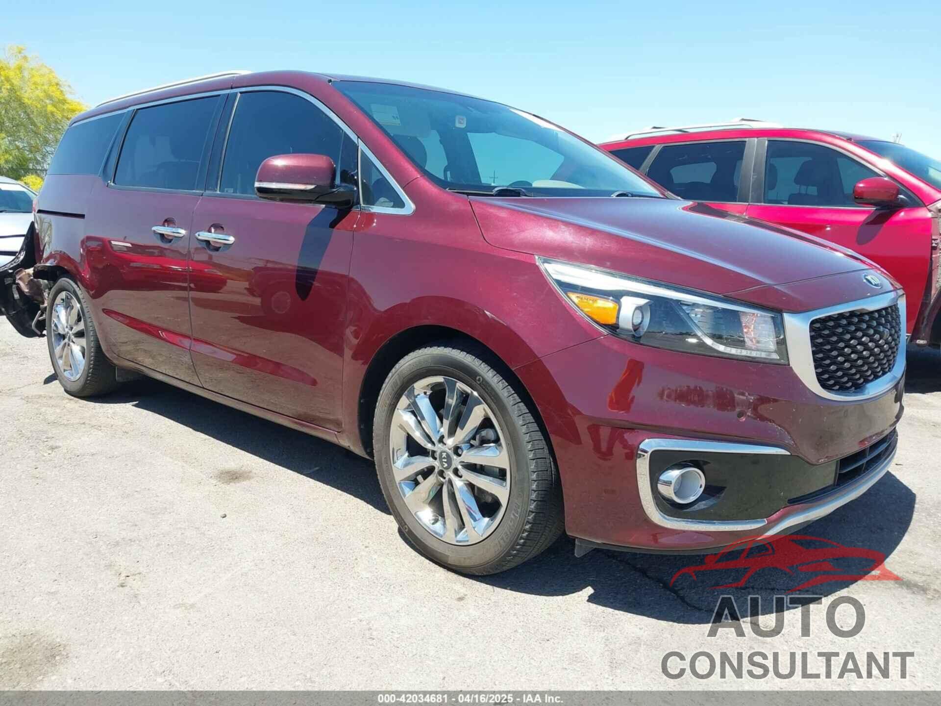 KIA SEDONA 2015 - KNDME5C16F6032655