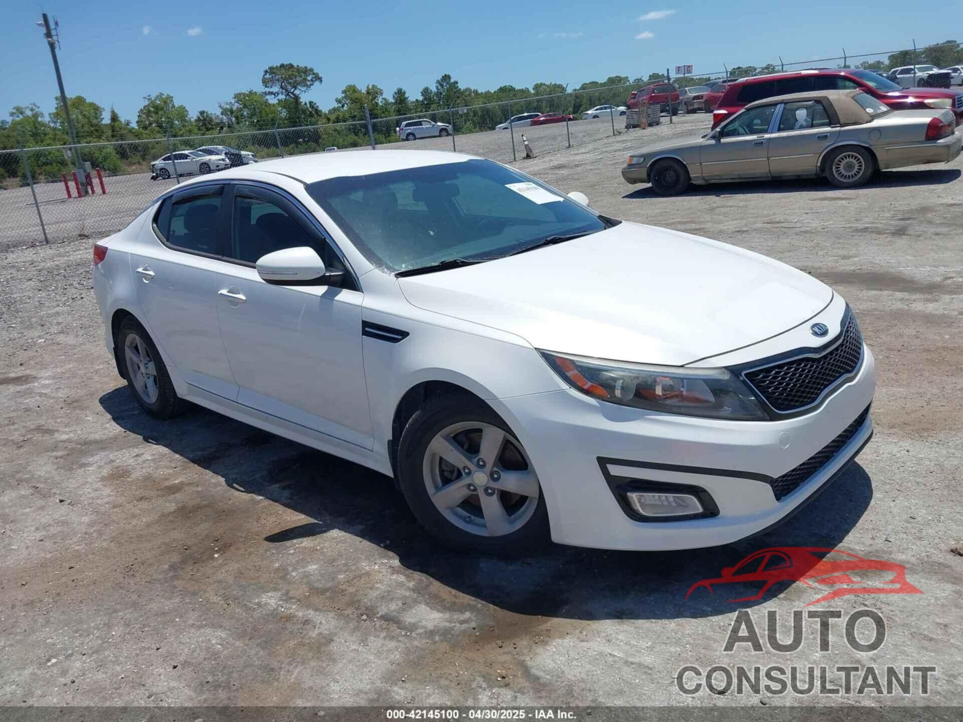 KIA OPTIMA 2015 - KNAGM4A79F5530434