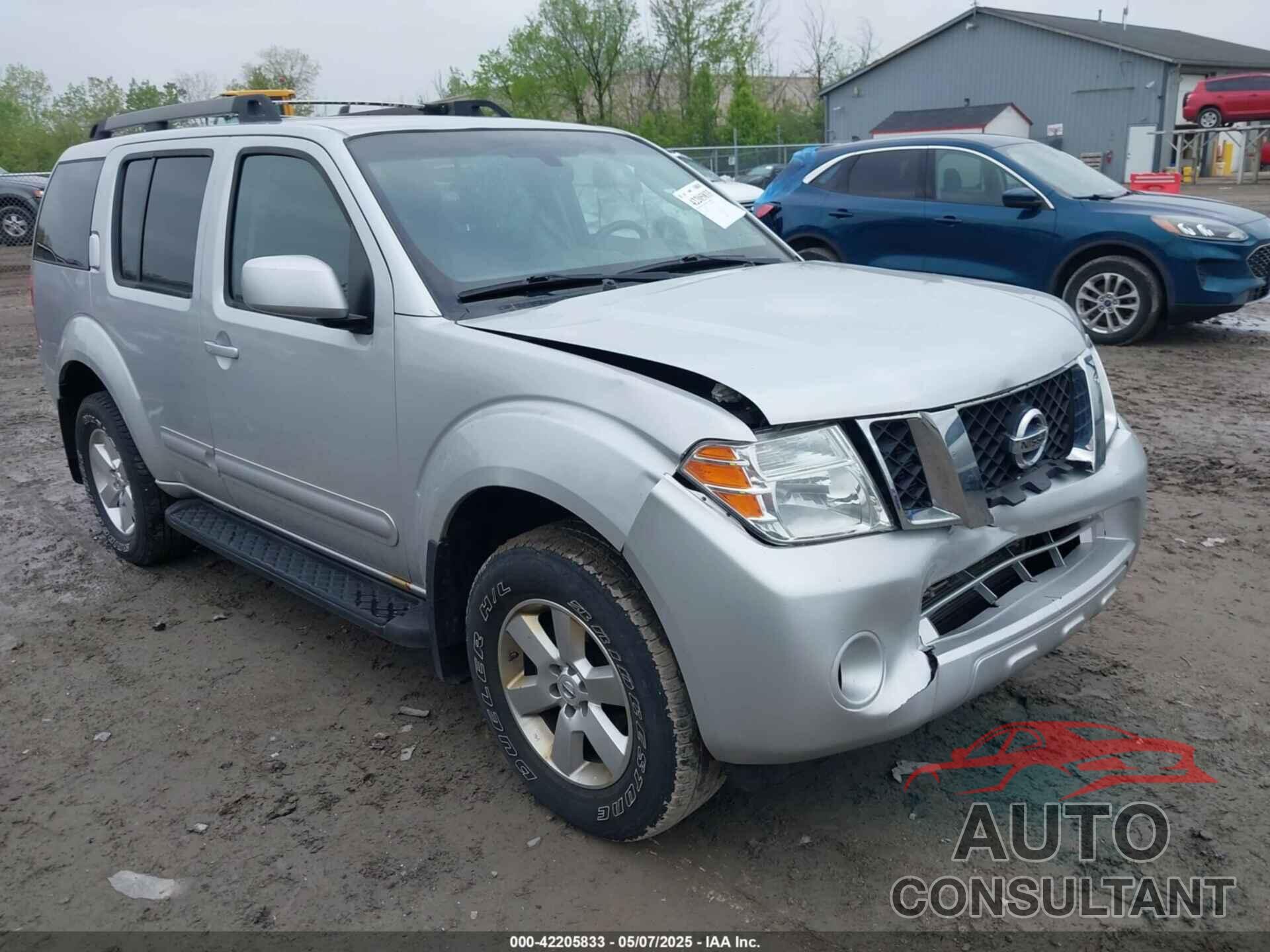 NISSAN PATHFINDER 2012 - 5N1AR1NB4CC639765