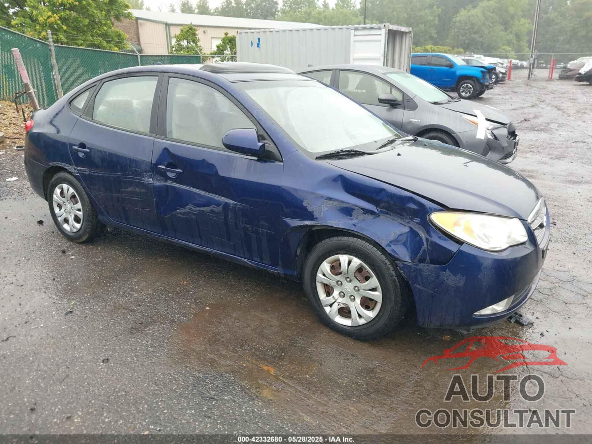HYUNDAI ELANTRA 2009 - KMHDU46D39U746225