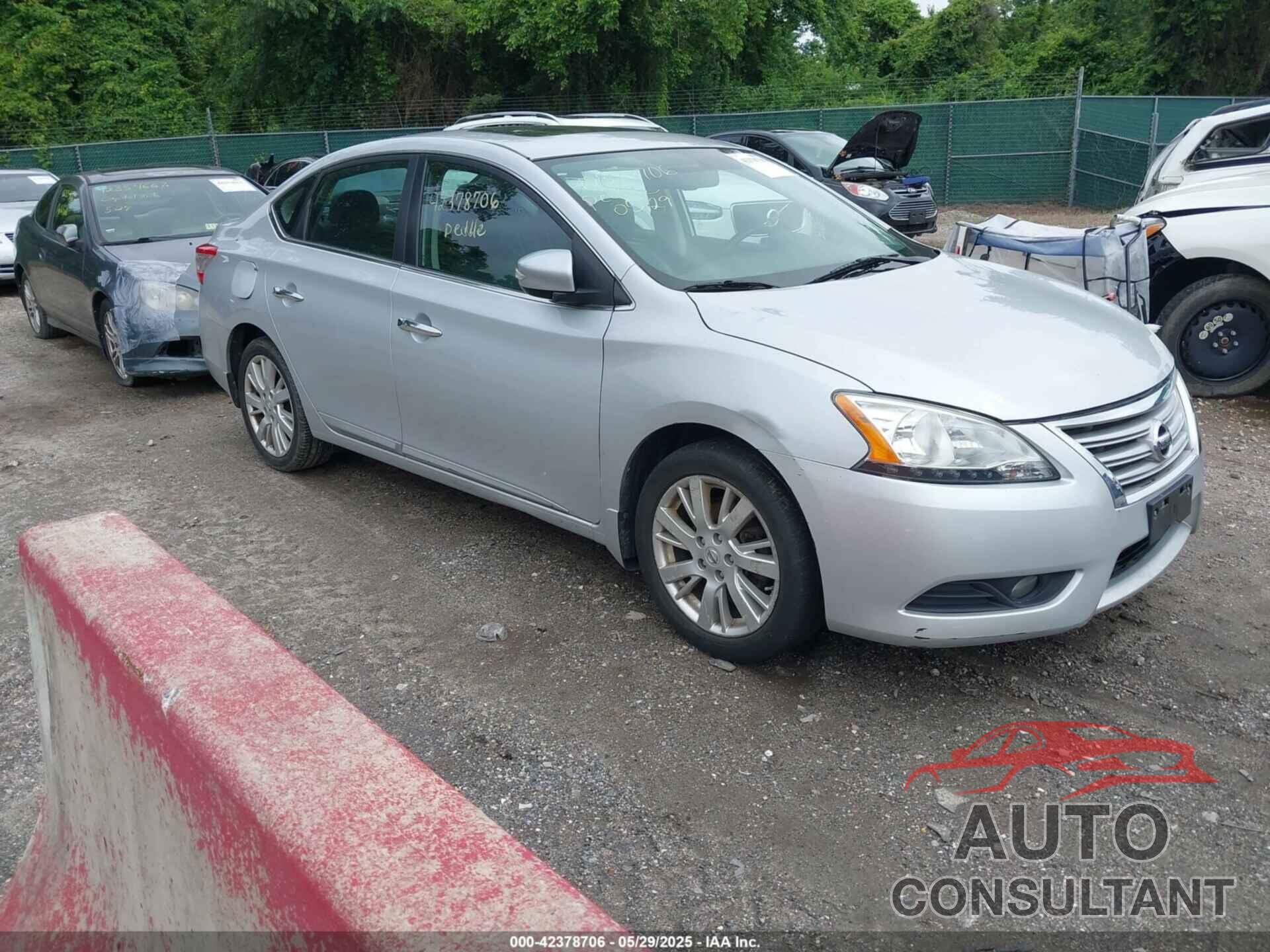 NISSAN SENTRA 2014 - 3N1AB7APXEY209345
