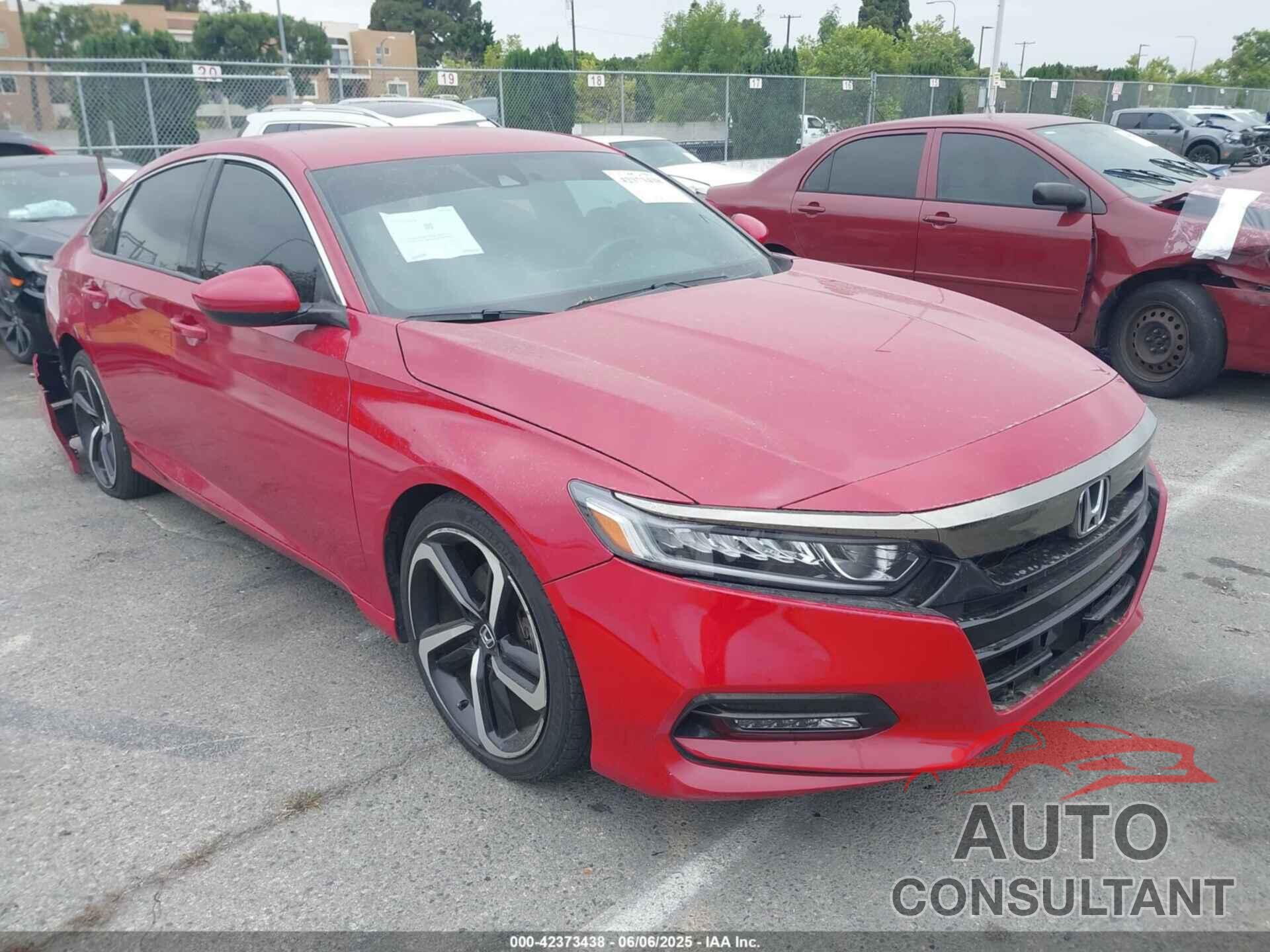 HONDA ACCORD 2019 - 1HGCV1F32KA044151