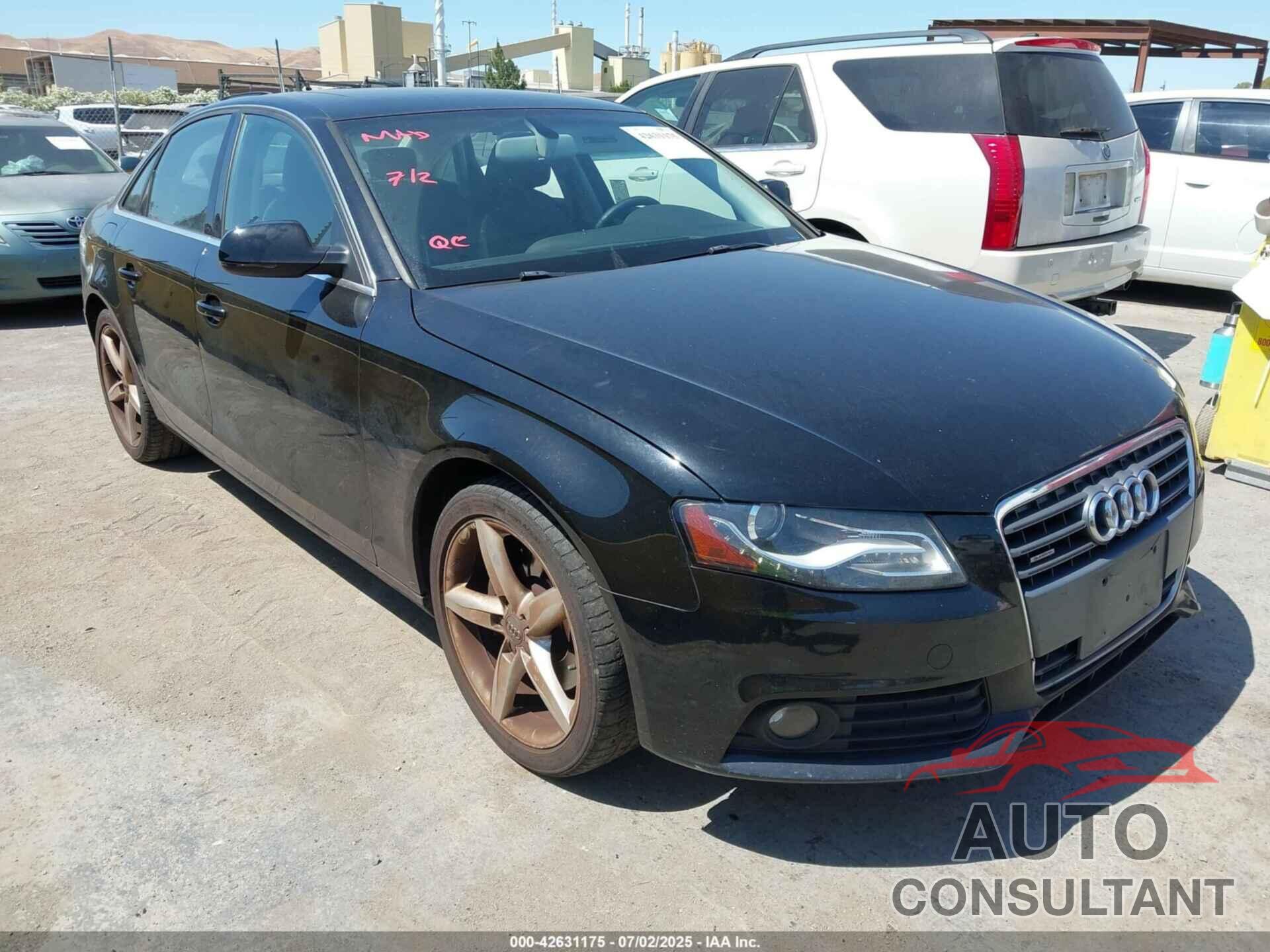 AUDI A4 2010 - WAUFFAFL8AN044989