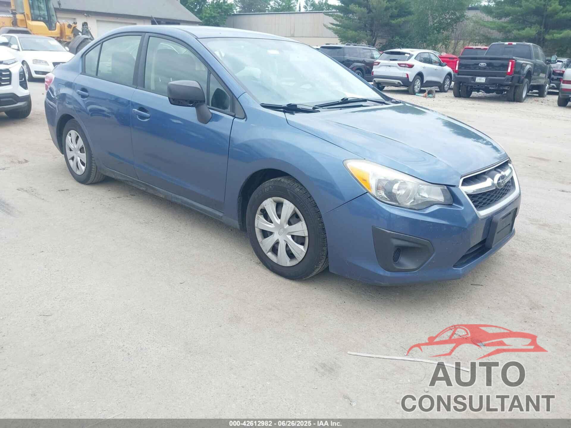 SUBARU IMPREZA 2013 - JF1GJAA64DH031995