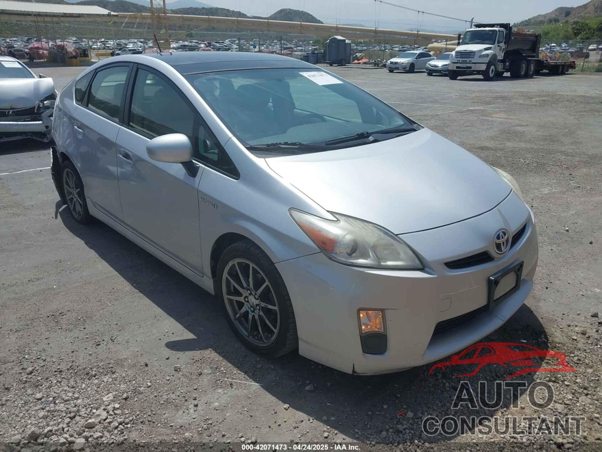 TOYOTA PRIUS 2010 - JTDKN3DU0A0079454