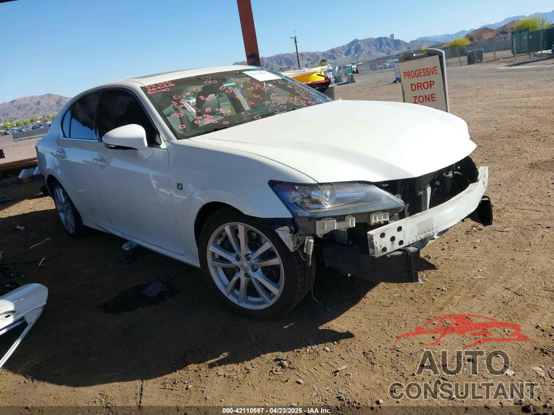 LEXUS GS 350 2013 - JTHBE1BL2D5022757