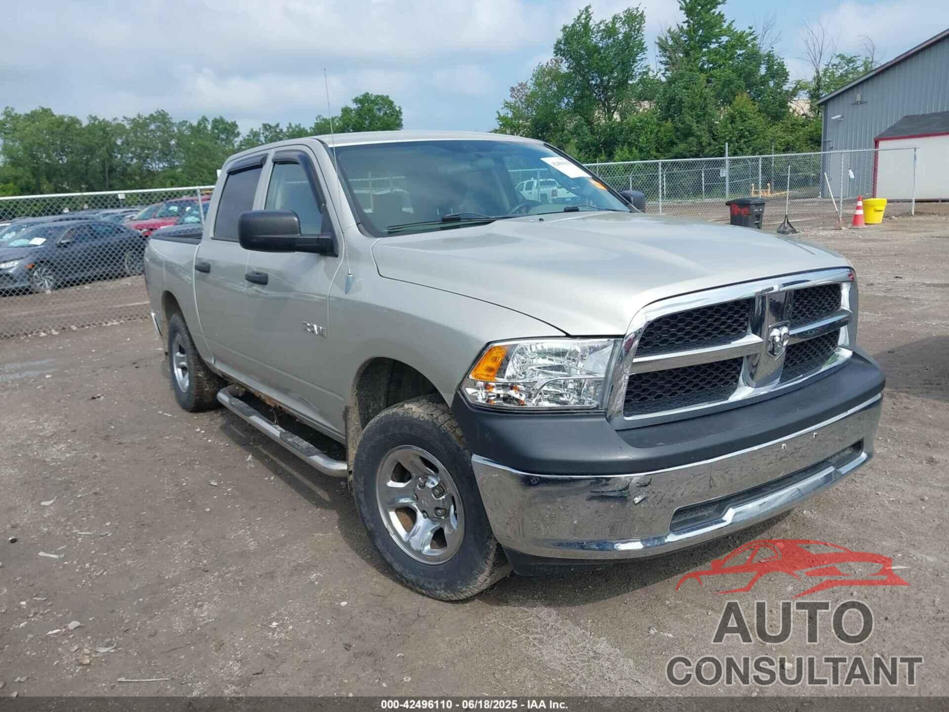 DODGE RAM 1500 2010 - 1D7RV1CP2AS260659