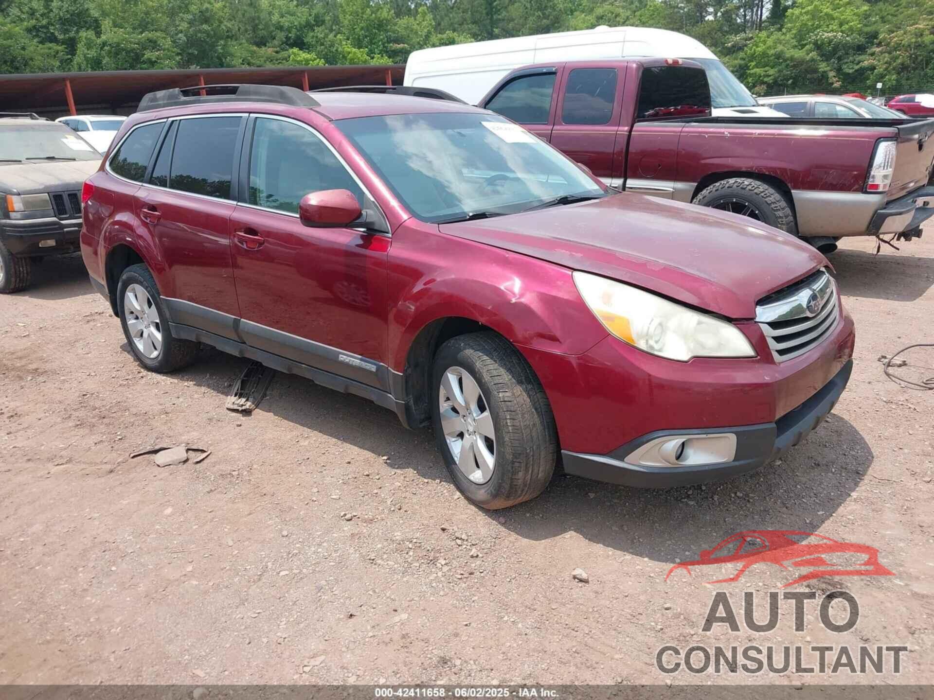 SUBARU OUTBACK 2011 - 4S4BRBBC3B3387402