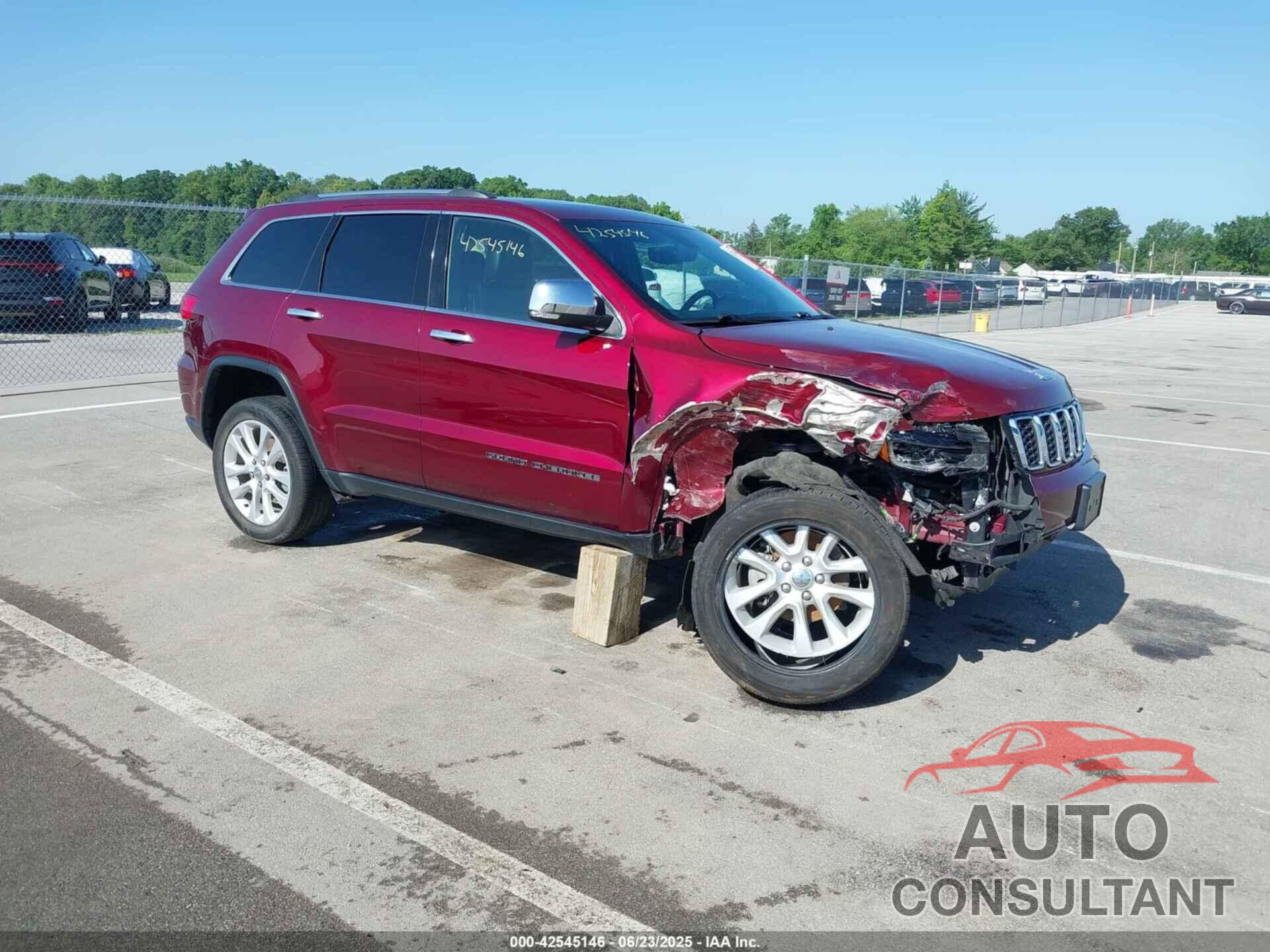 JEEP GRAND CHEROKEE 2017 - 1C4RJFBG1HC683323