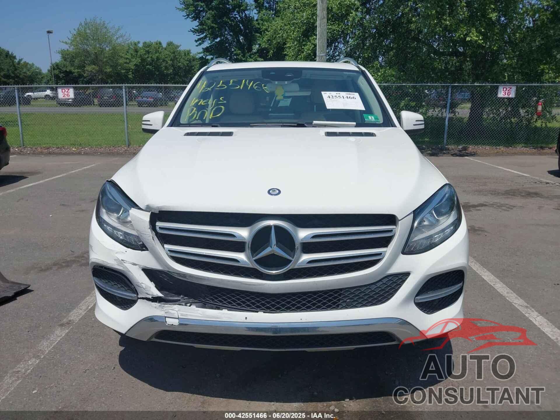 MERCEDES-BENZ GLE 350 2016 - 4JGDA5HB4GA791778