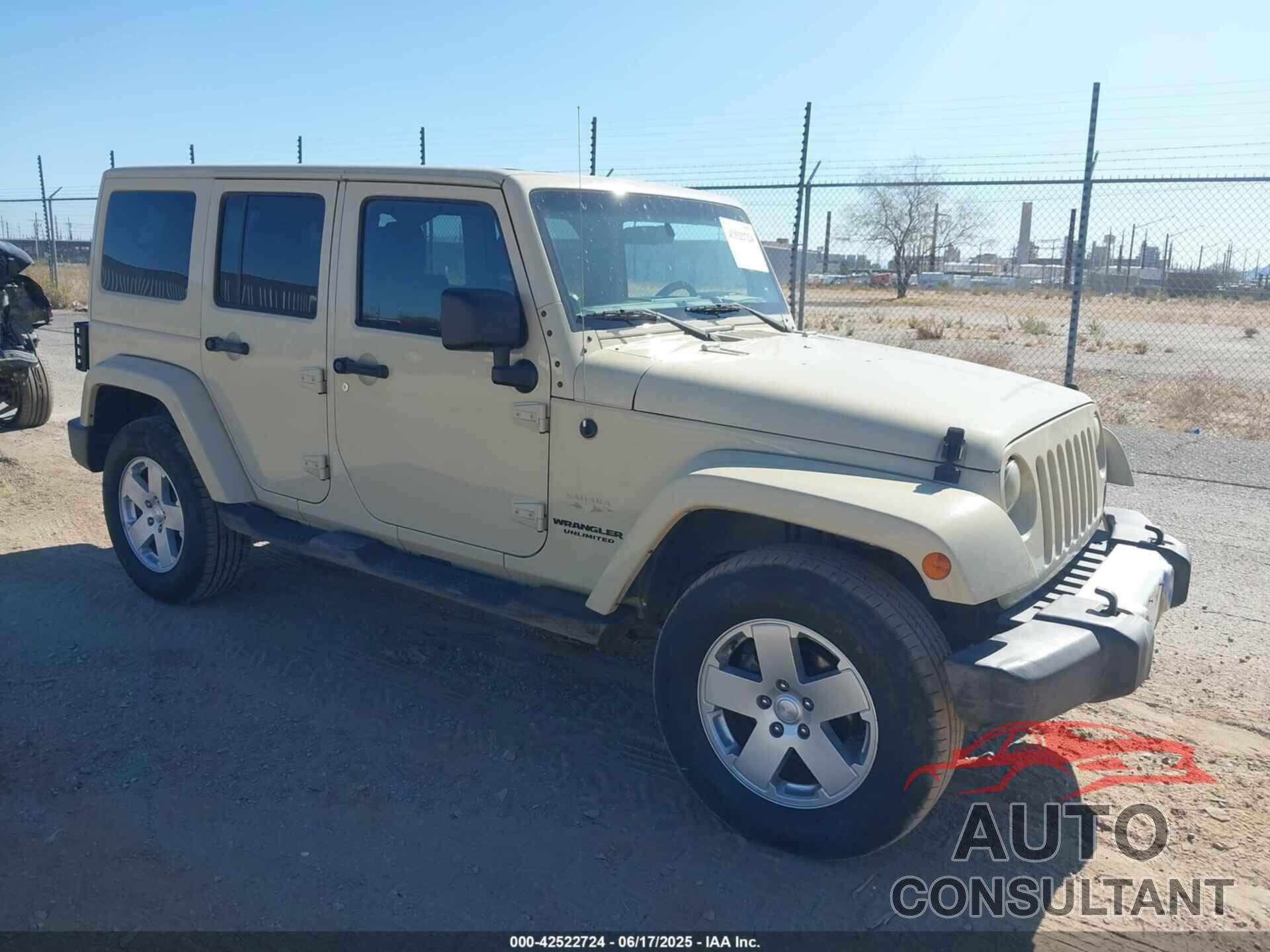 JEEP WRANGLER UNLIMITED 2011 - 1J4BA5H1XBL634265