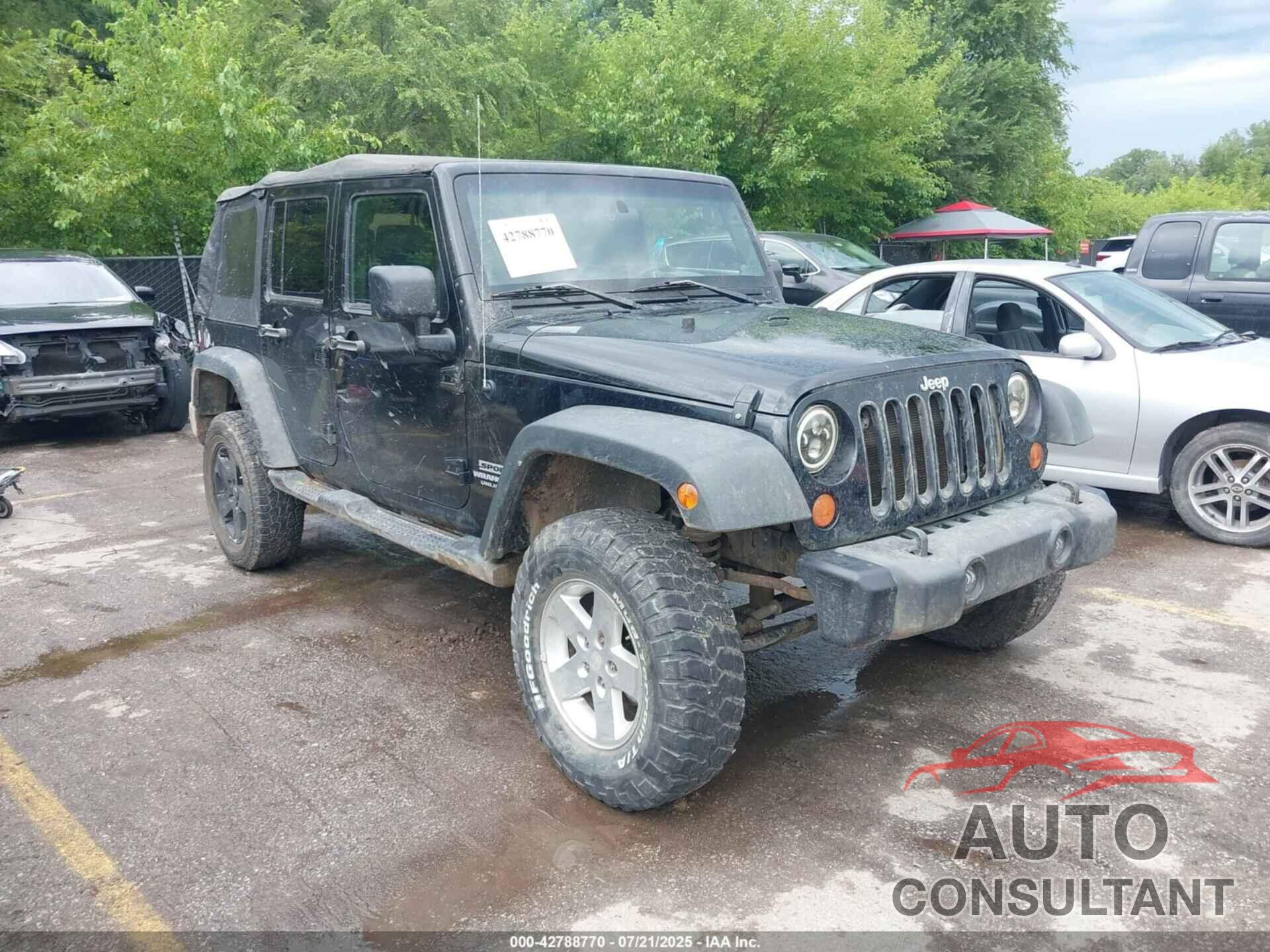 JEEP WRANGLER UNLIMITED 2010 - 1J4BA3H16AL107875