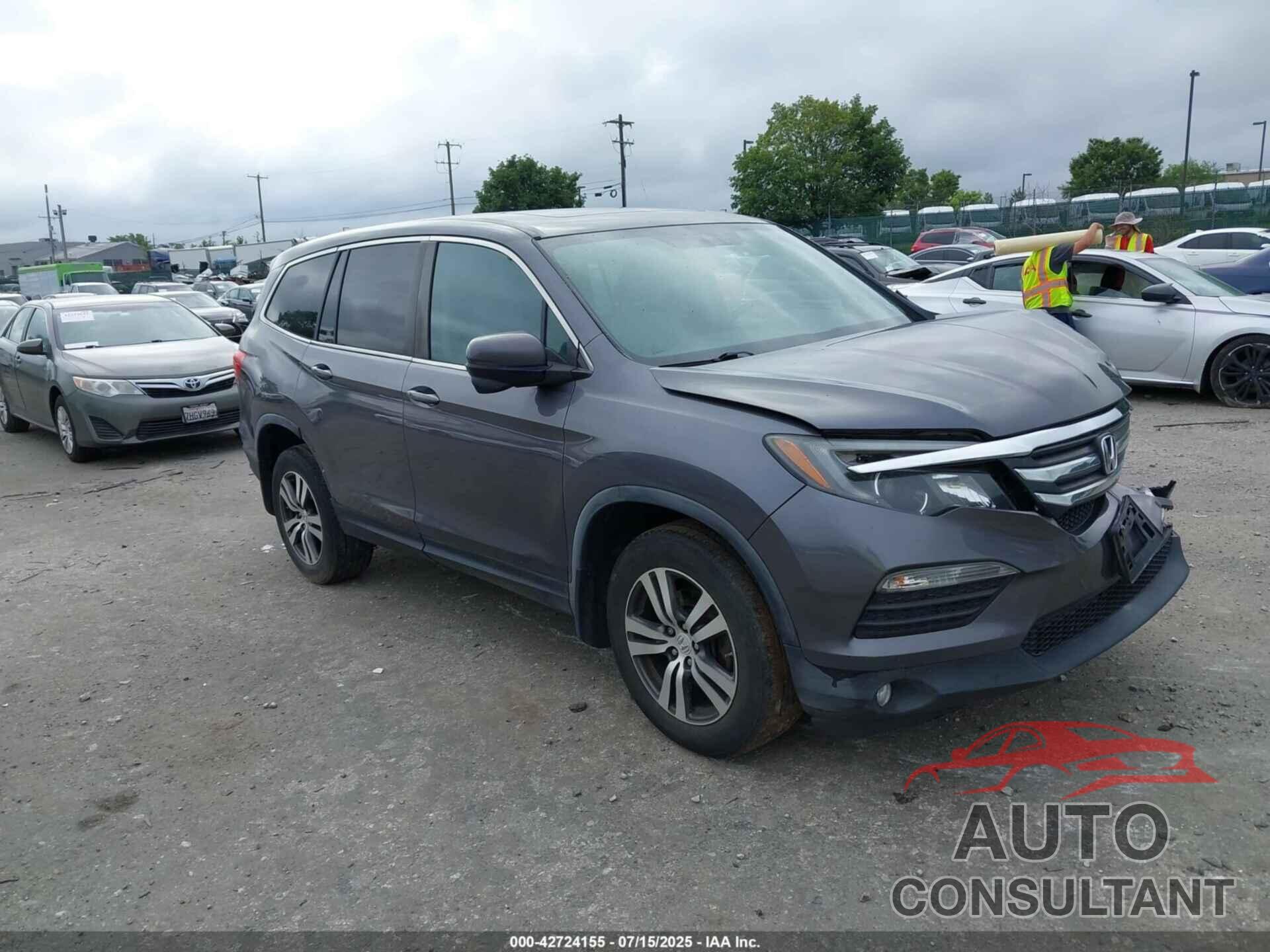 HONDA PILOT 2016 - 5FNYF6H51GB090985