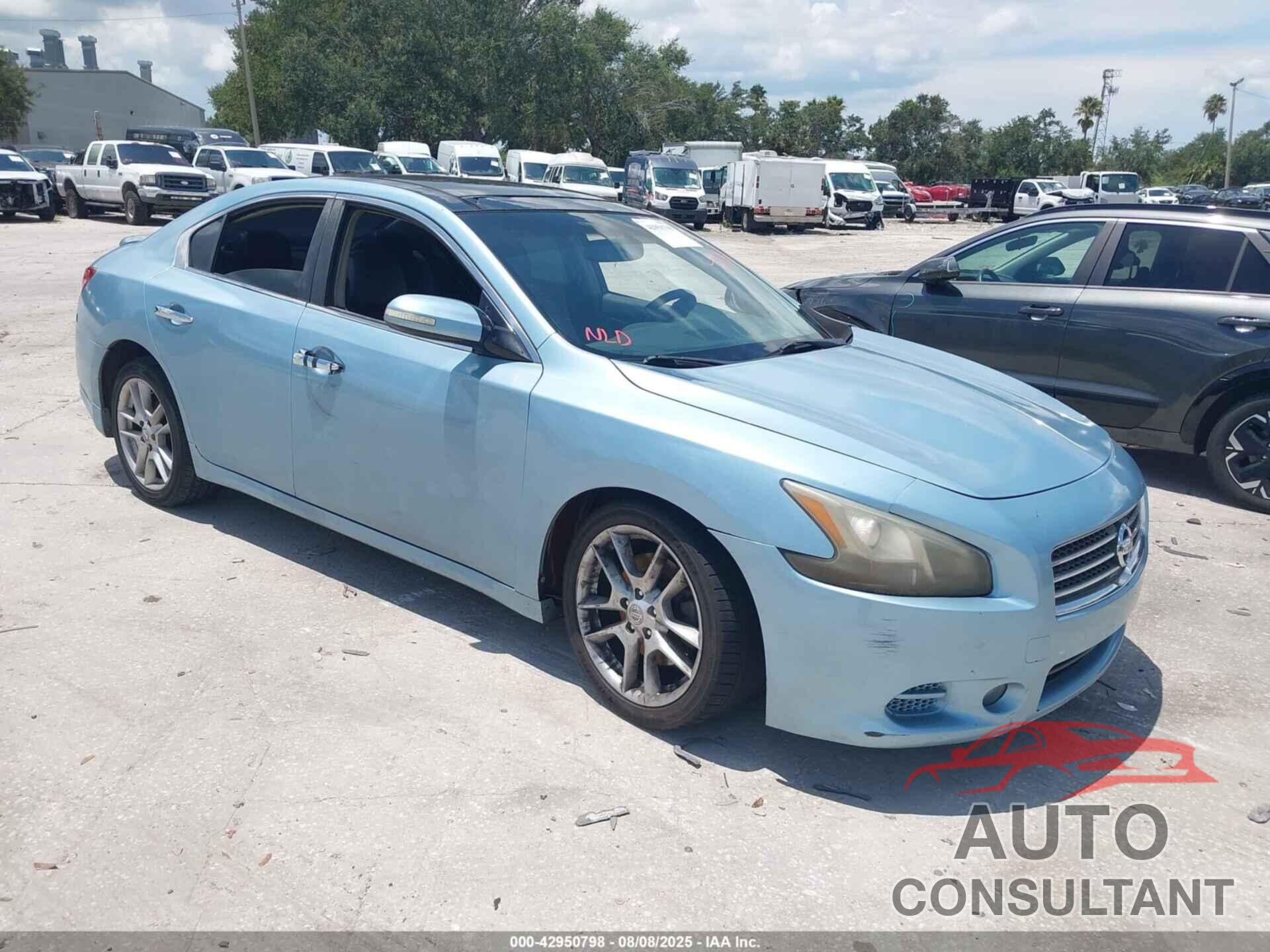 NISSAN MAXIMA 2011 - 1N4AA5AP2BC808433