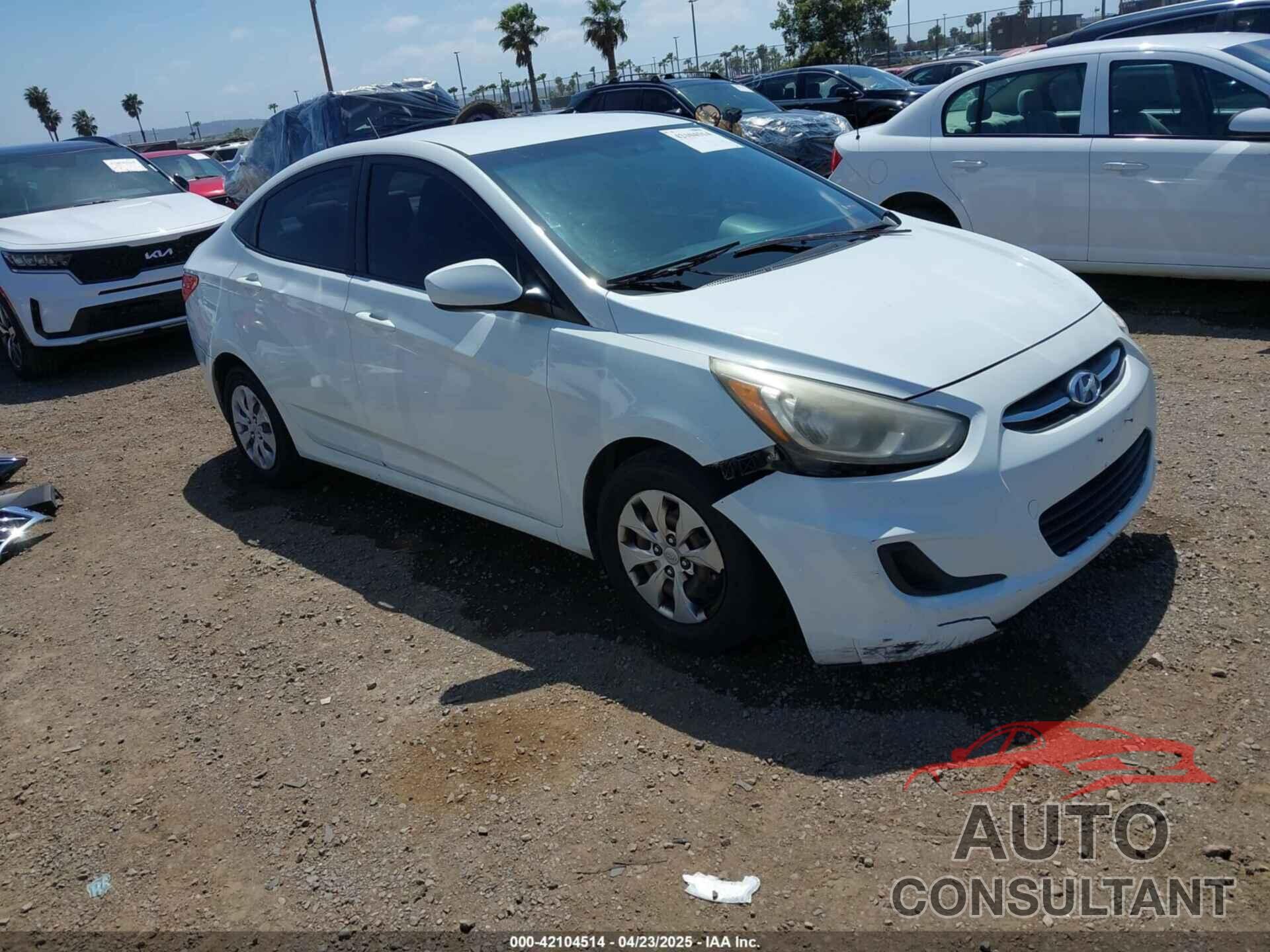 HYUNDAI ACCENT 2016 - KMHCT4AE5GU980152