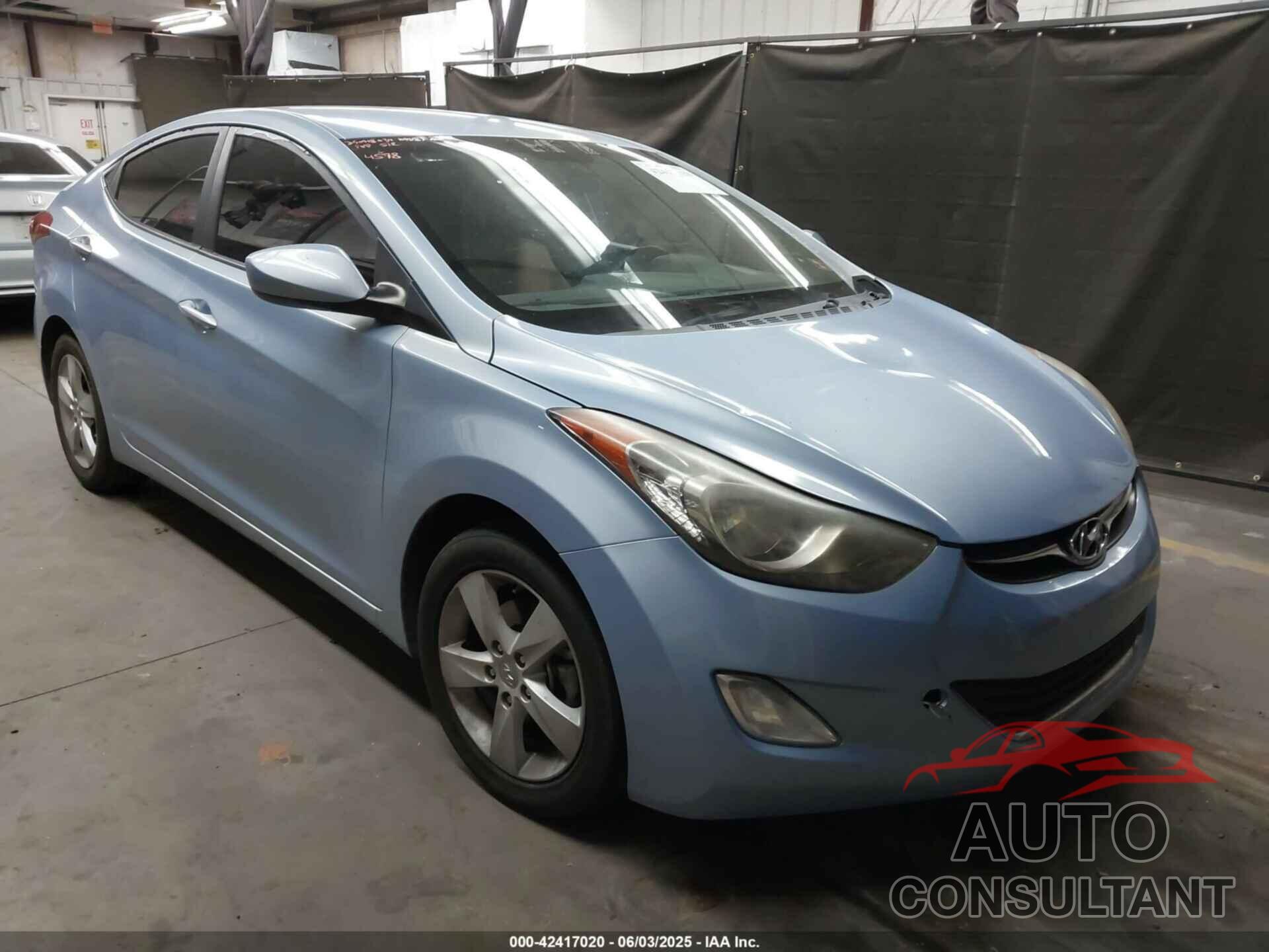 HYUNDAI ELANTRA 2013 - KMHDH4AE4DU844578