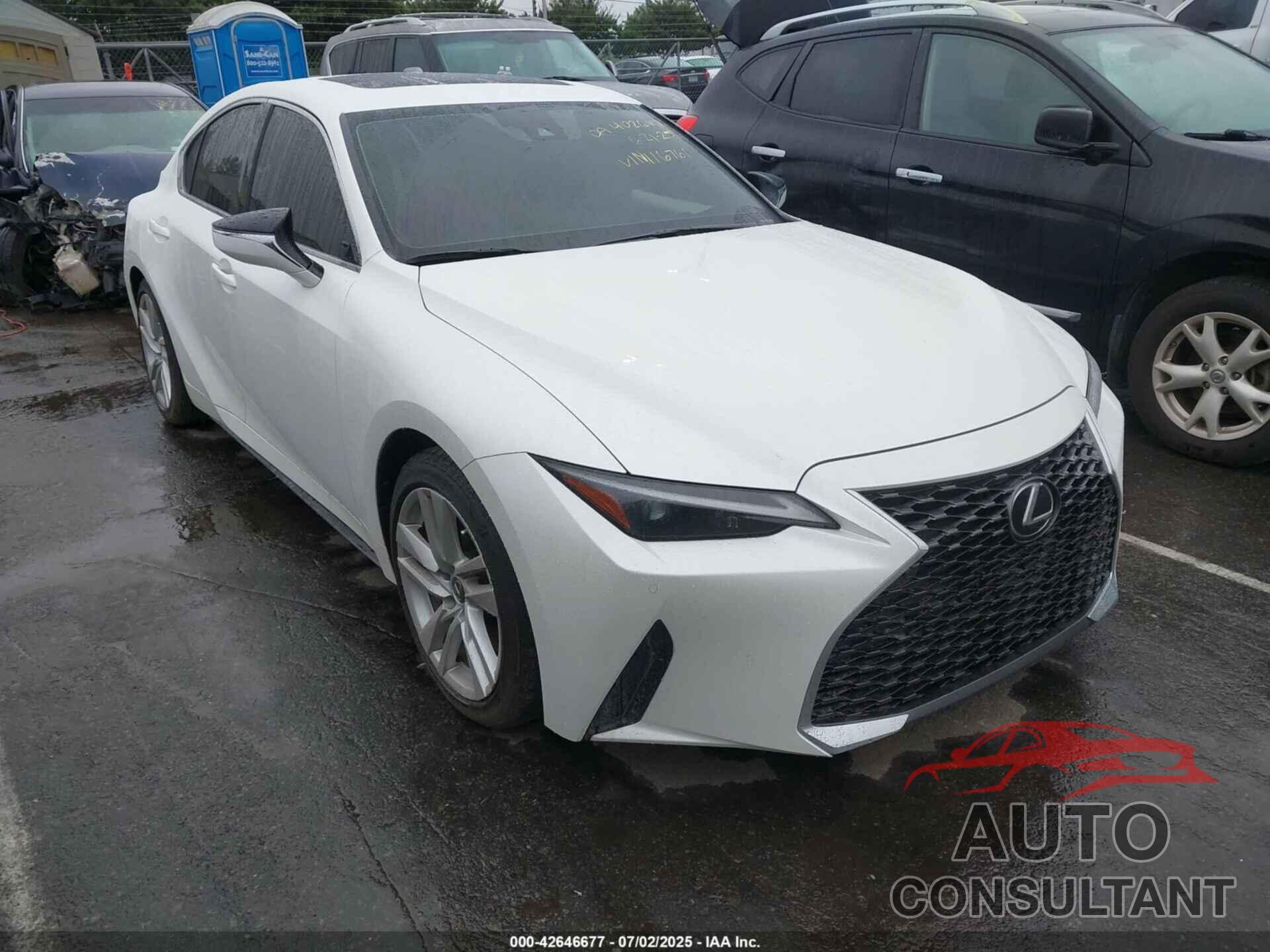 LEXUS IS 300 2021 - JTHCA1D28M5116761