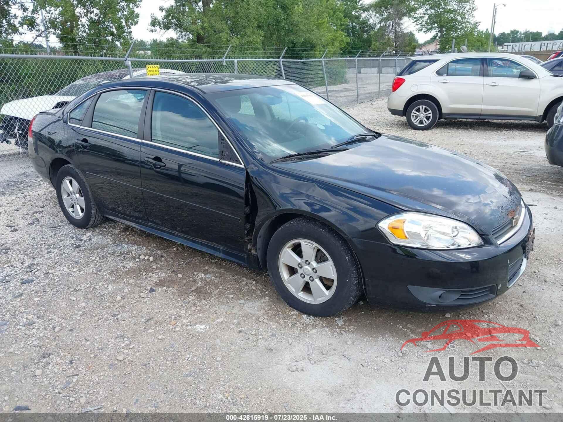 CHEVROLET IMPALA 2011 - 2G1WG5EK9B1329275