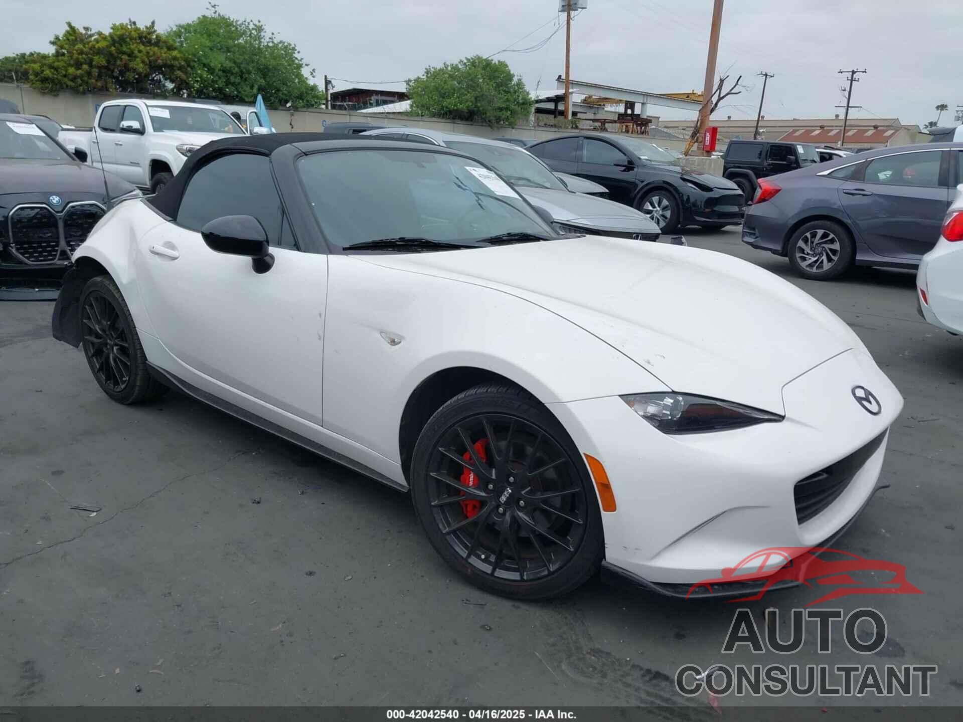 MAZDA MX-5 MIATA 2016 - JM1NDAC72G0109482