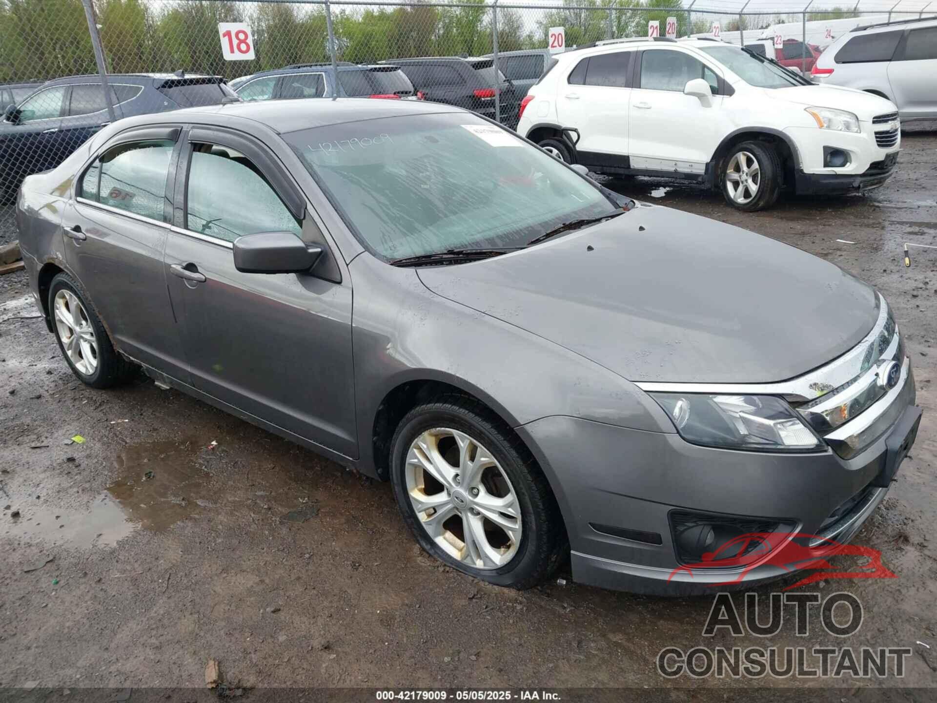 FORD FUSION 2012 - 3FAHP0HG8CR343018