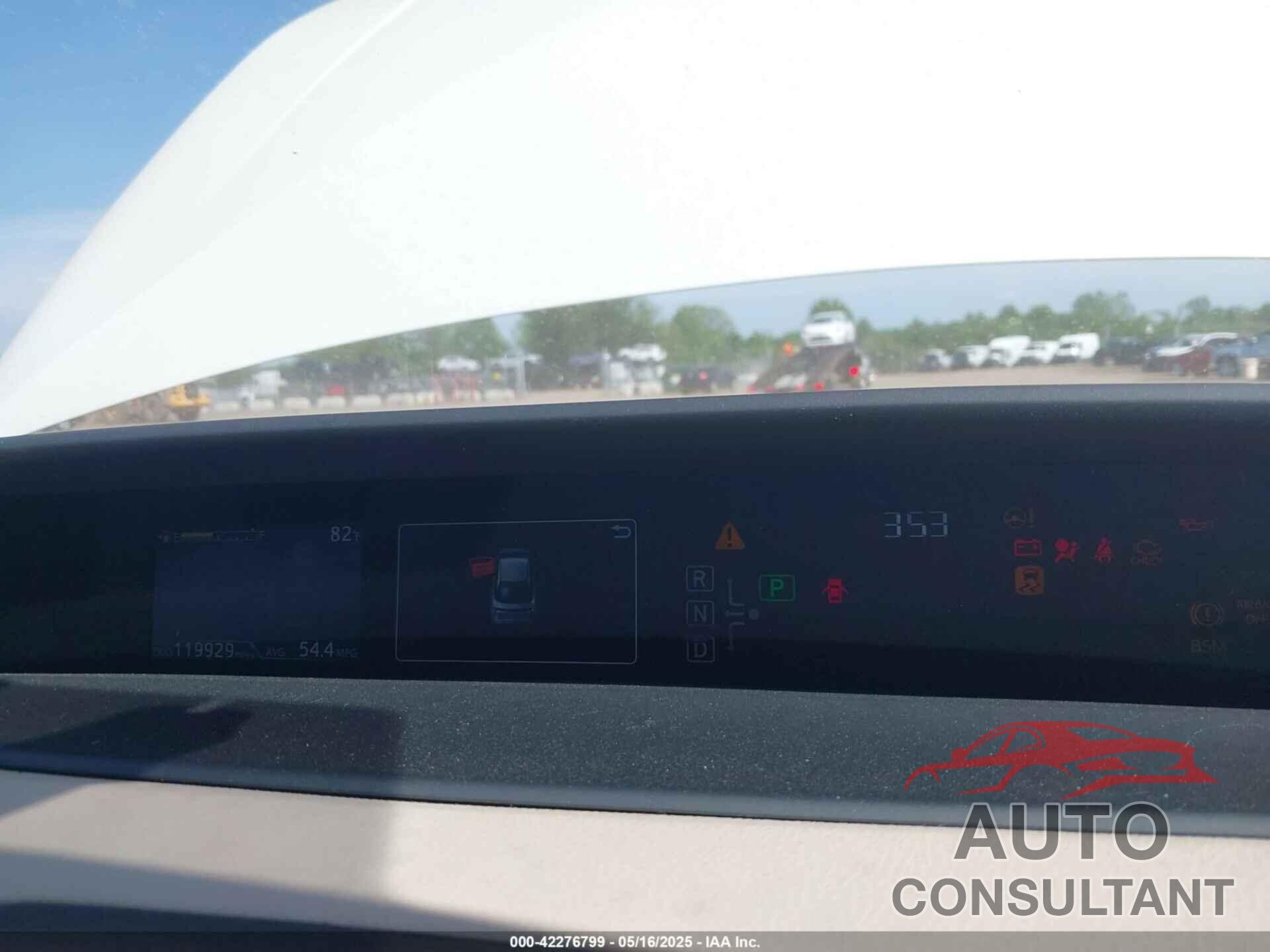 TOYOTA PRIUS 2016 - JTDKARFU3G3004797