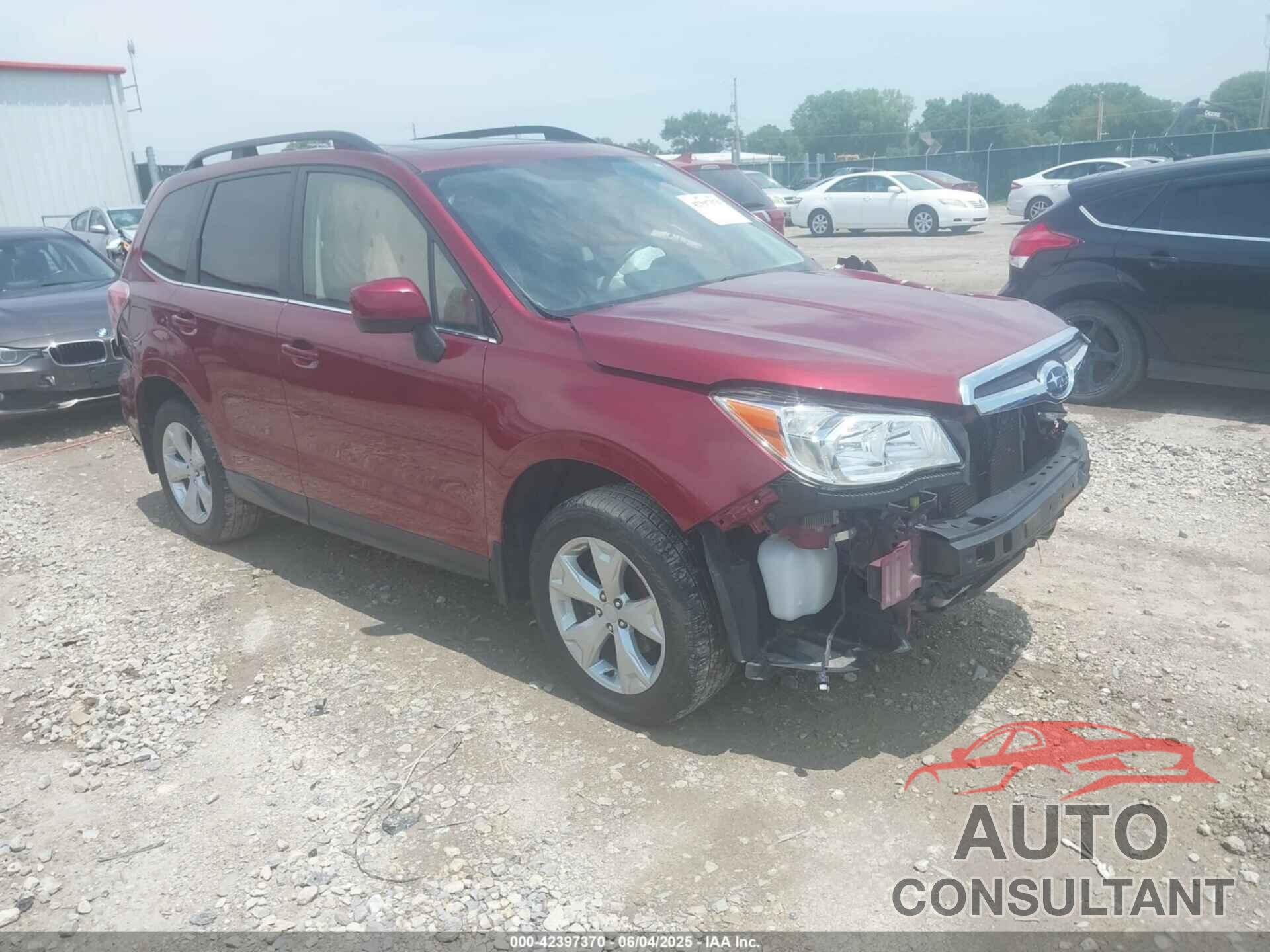 SUBARU FORESTER 2016 - JF2SJAHC9GH533424