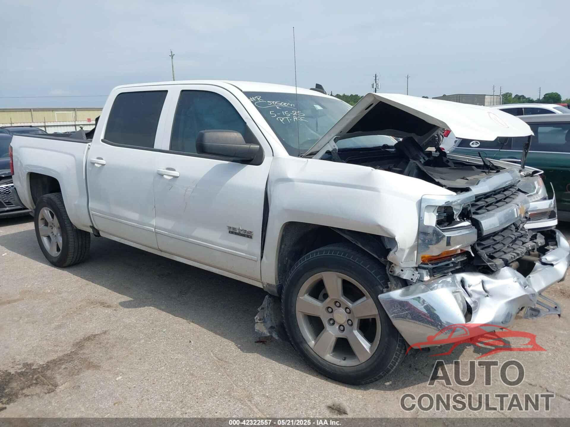 CHEVROLET SILVERADO 1500 2017 - 3GCPCREH9HG417486