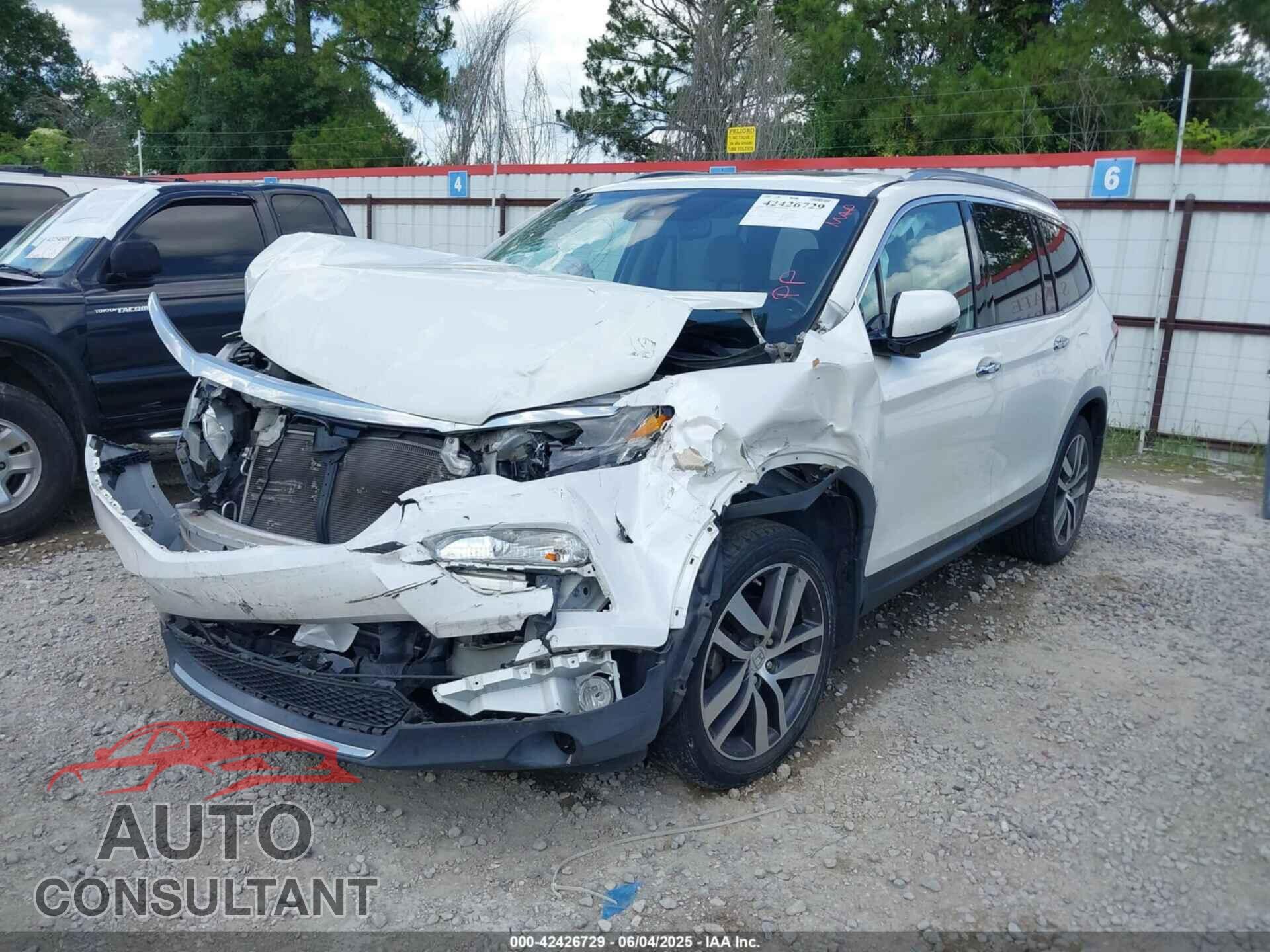 HONDA PILOT 2017 - 5FNYF5H93HB036554