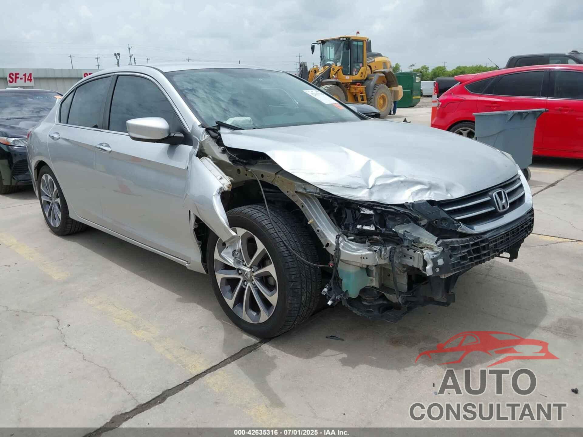 HONDA ACCORD 2014 - 1HGCR2F50EA088648