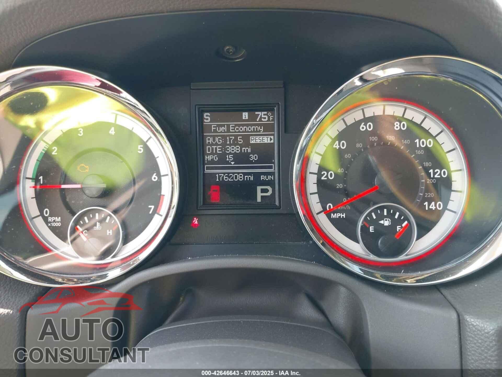 DODGE DURANGO 2013 - 1C4RDJDG4DC693474
