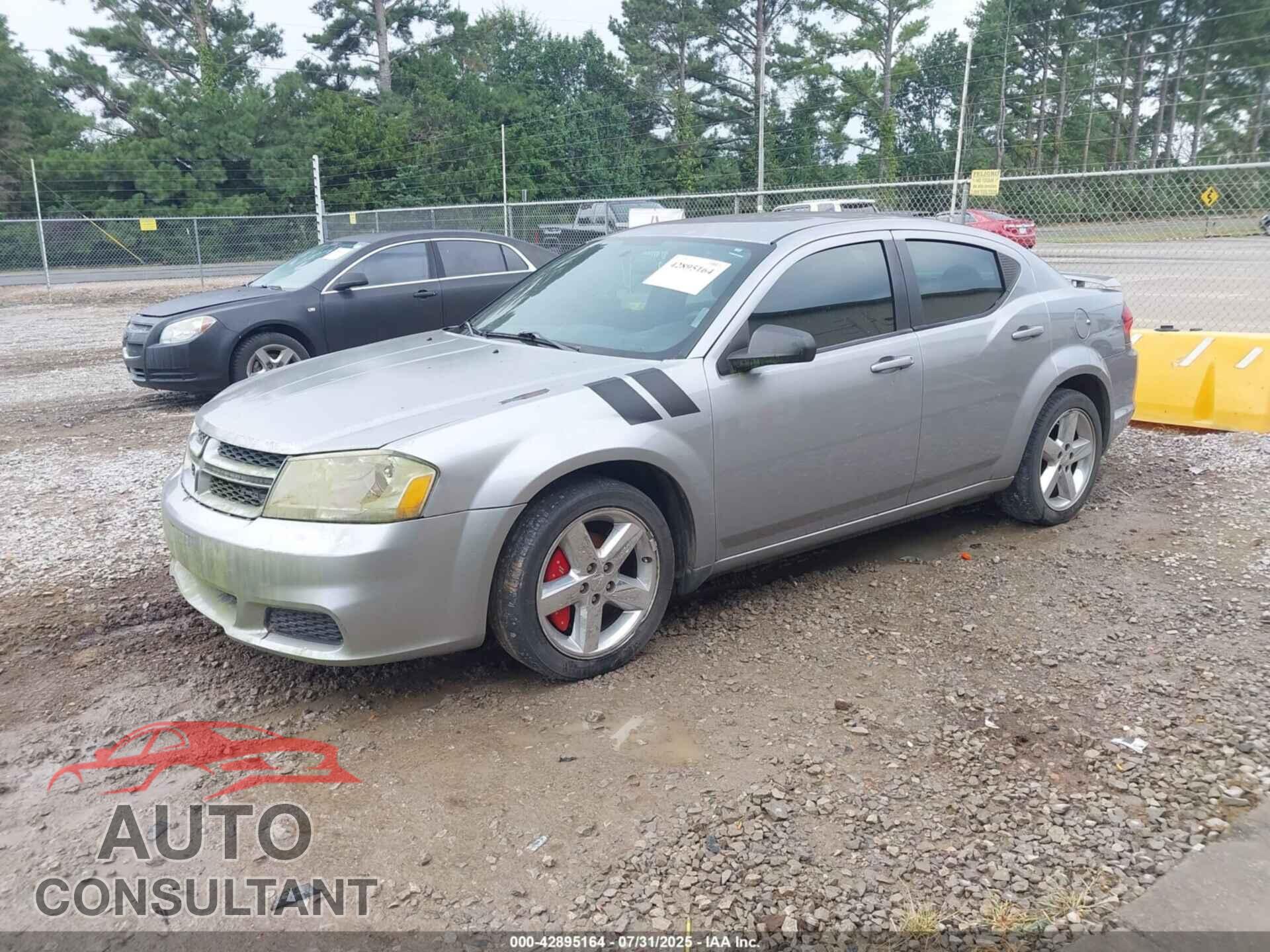 DODGE AVENGER 2013 - 1C3CDZAG9DN770180