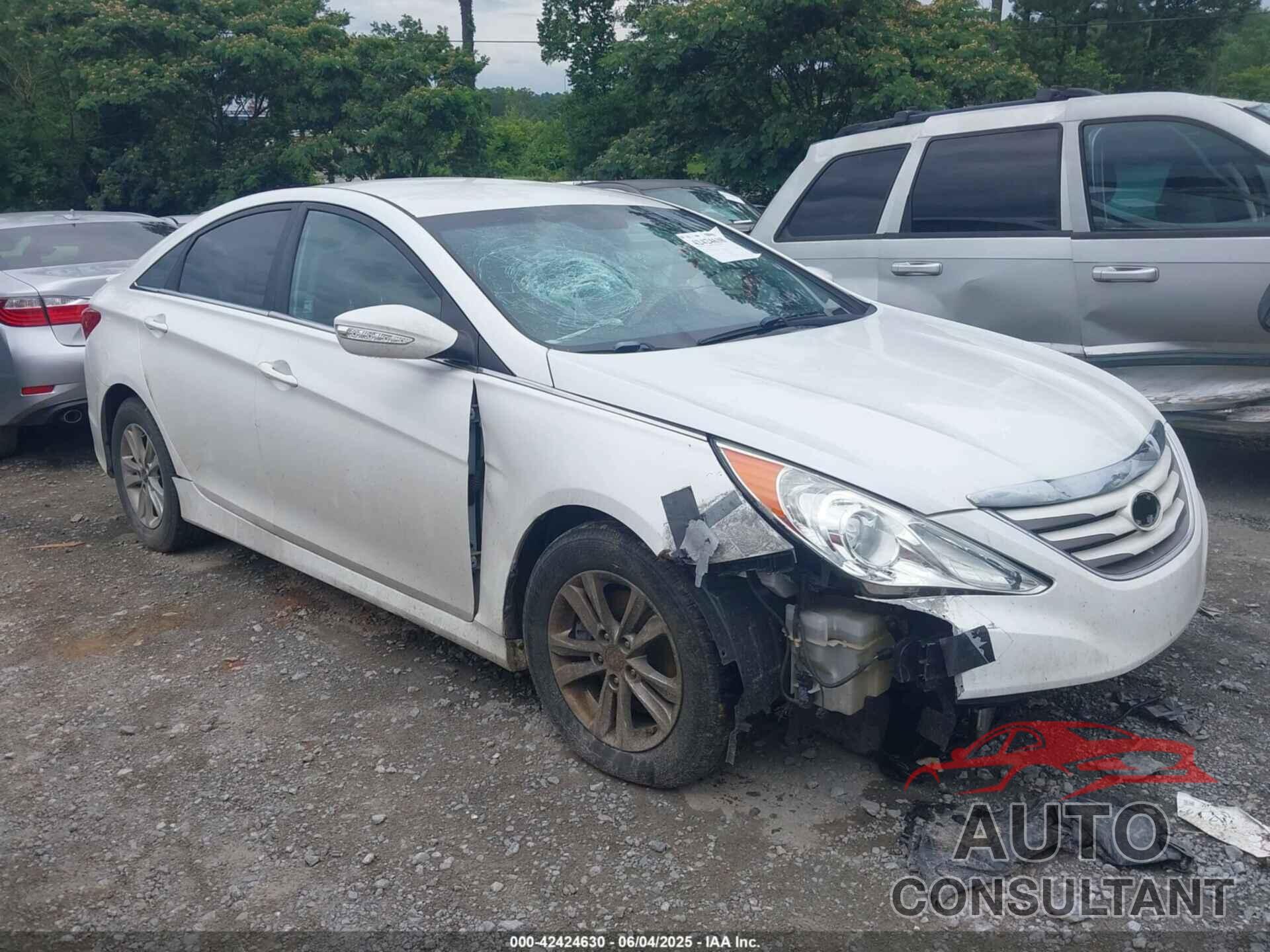 HYUNDAI SONATA 2014 - 5NPEB4AC0EH894687