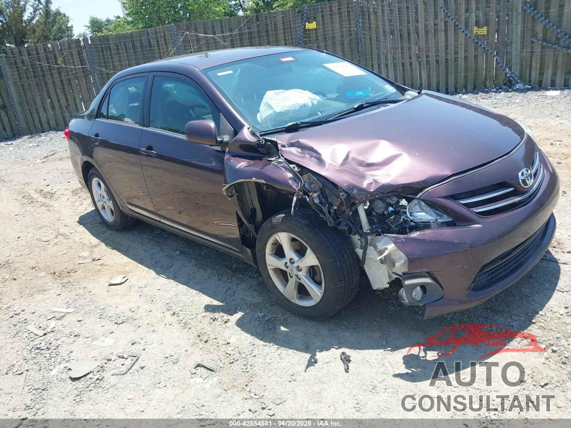 TOYOTA COROLLA 2013 - 2T1BU4EE5DC070467