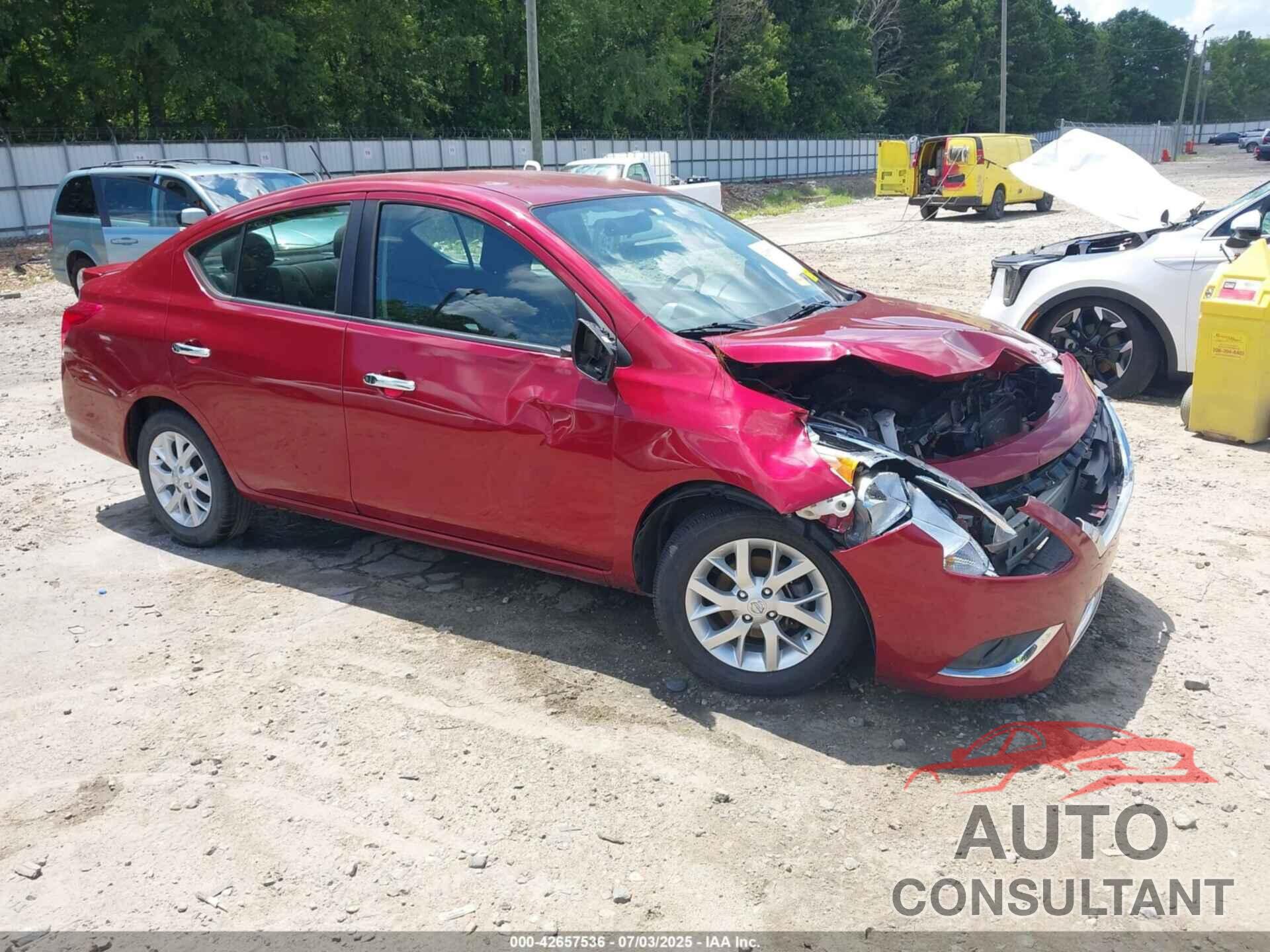 NISSAN VERSA 2018 - 3N1CN7AP4JL852166
