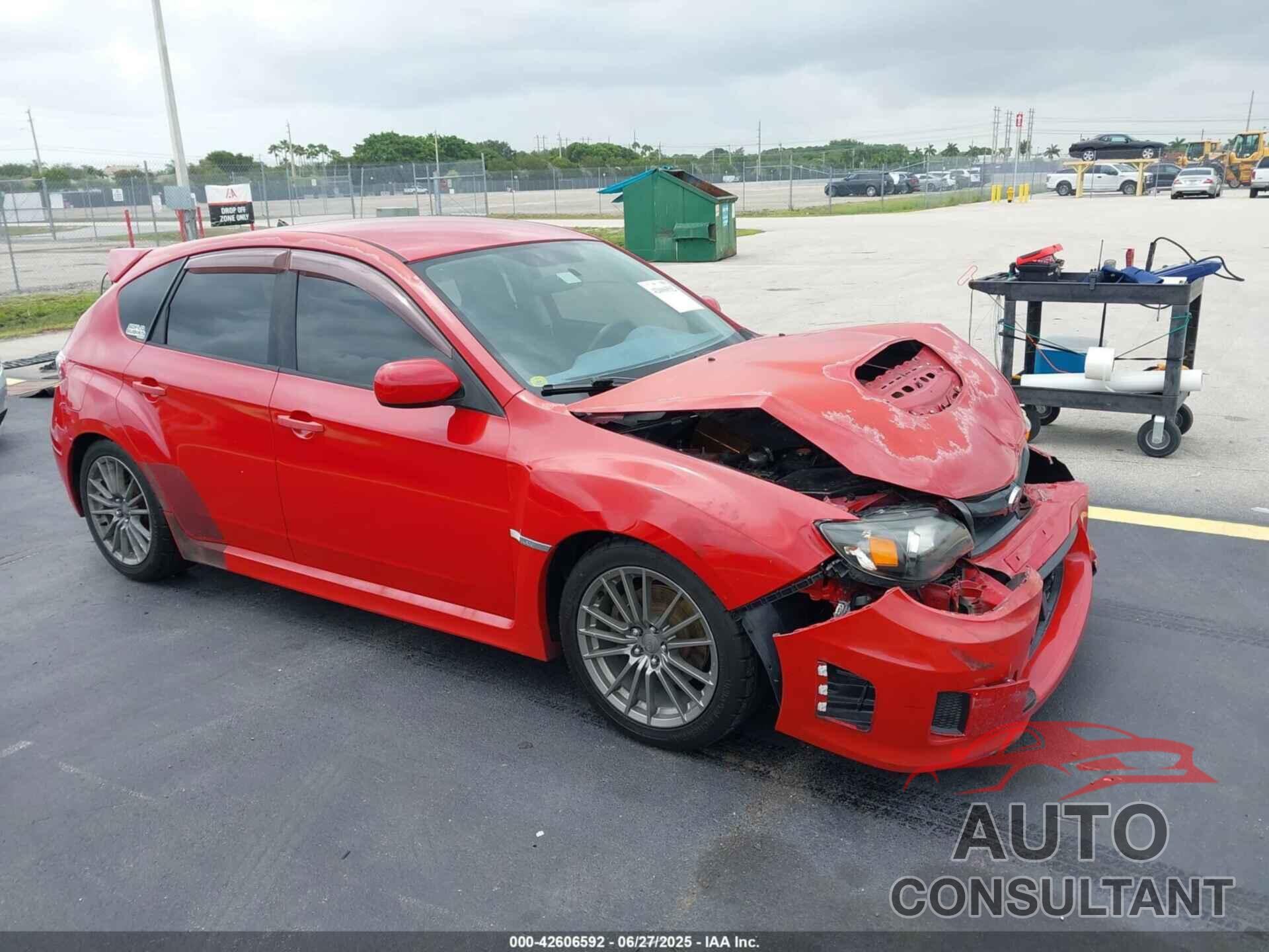 SUBARU IMPREZA 2011 - JF1GR7E68BG811443