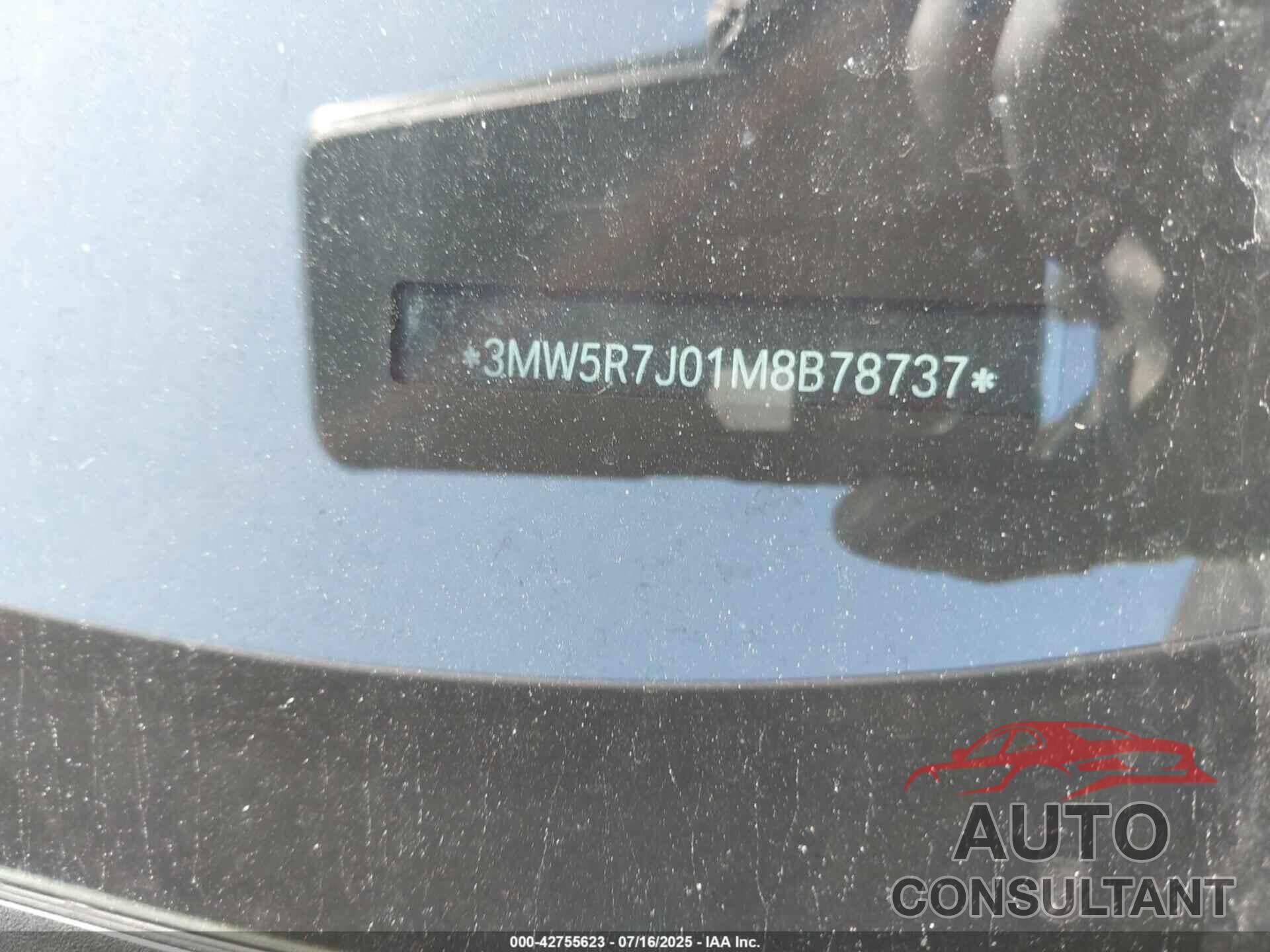 BMW 330I 2021 - 3MW5R7J01M8B78737