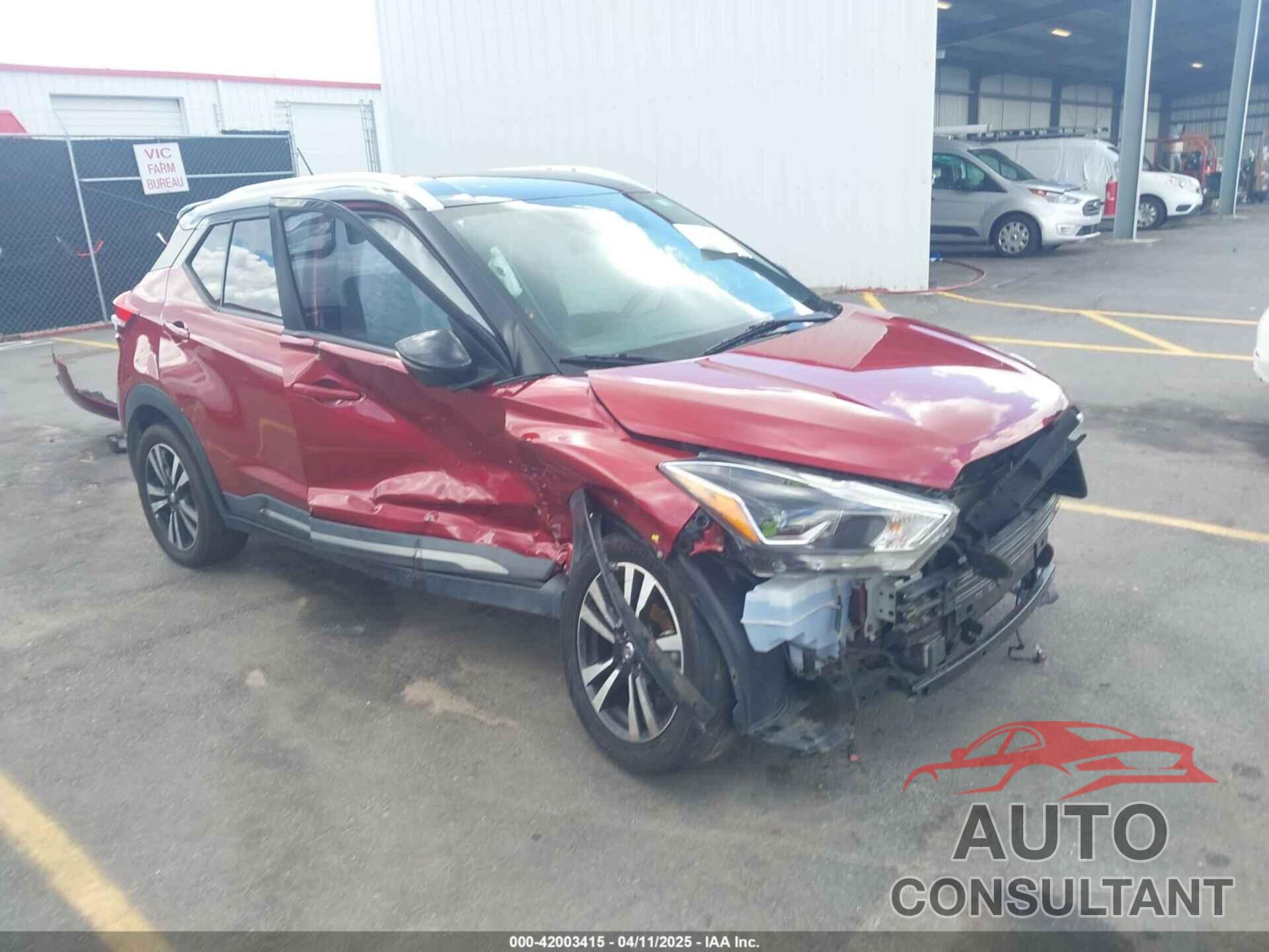 NISSAN KICKS 2019 - 3N1CP5CU3KL544571