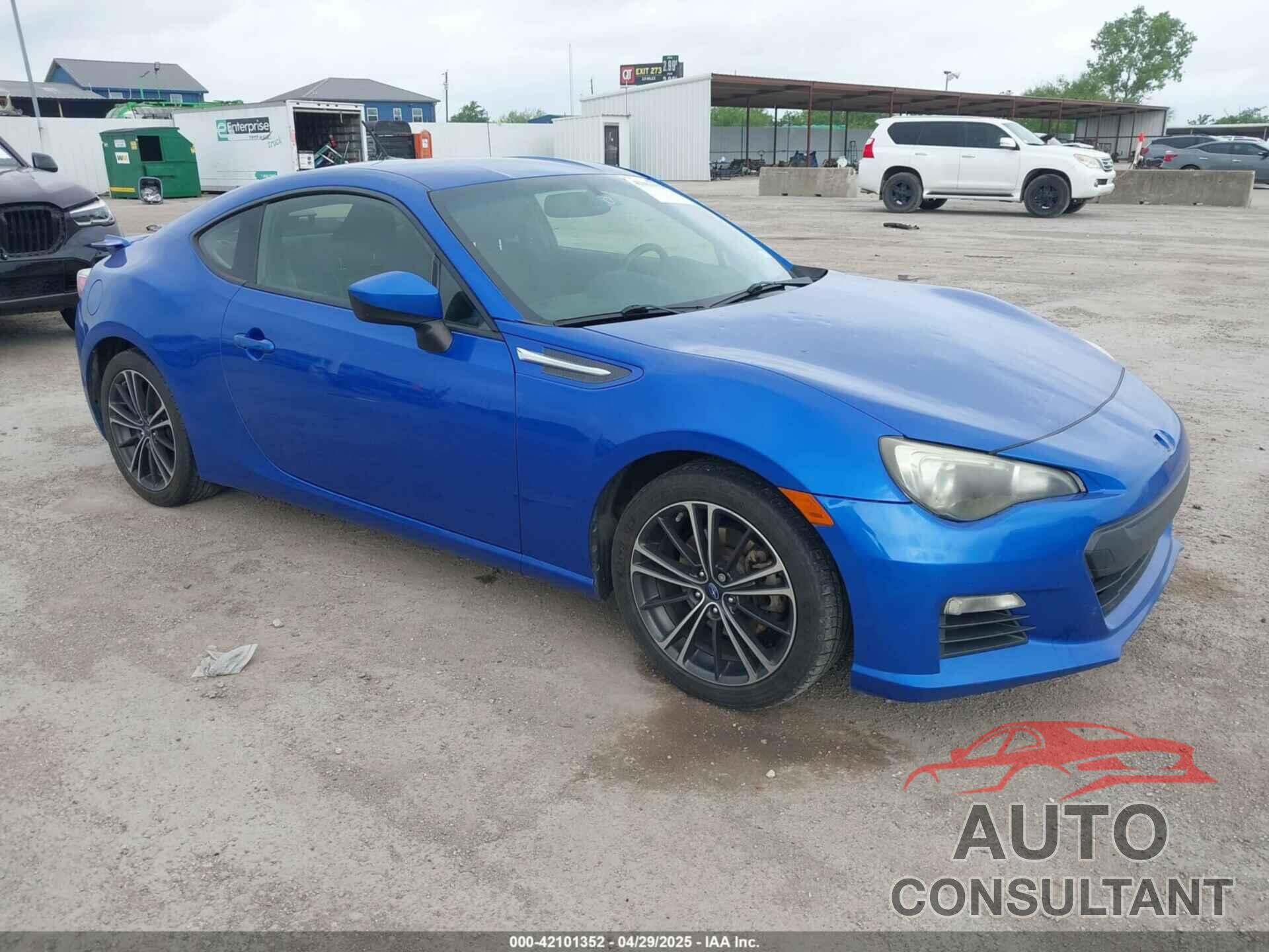 SUBARU BRZ 2013 - JF1ZCAB15D2600815