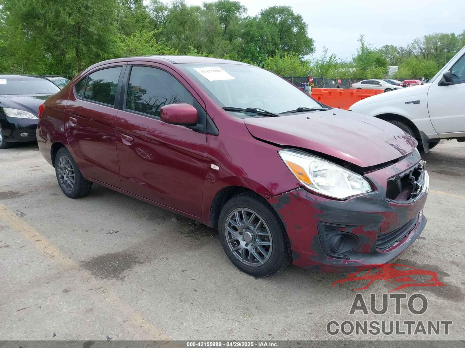 MITSUBISHI MIRAGE G4 2017 - ML32F3FJ1HHF12037
