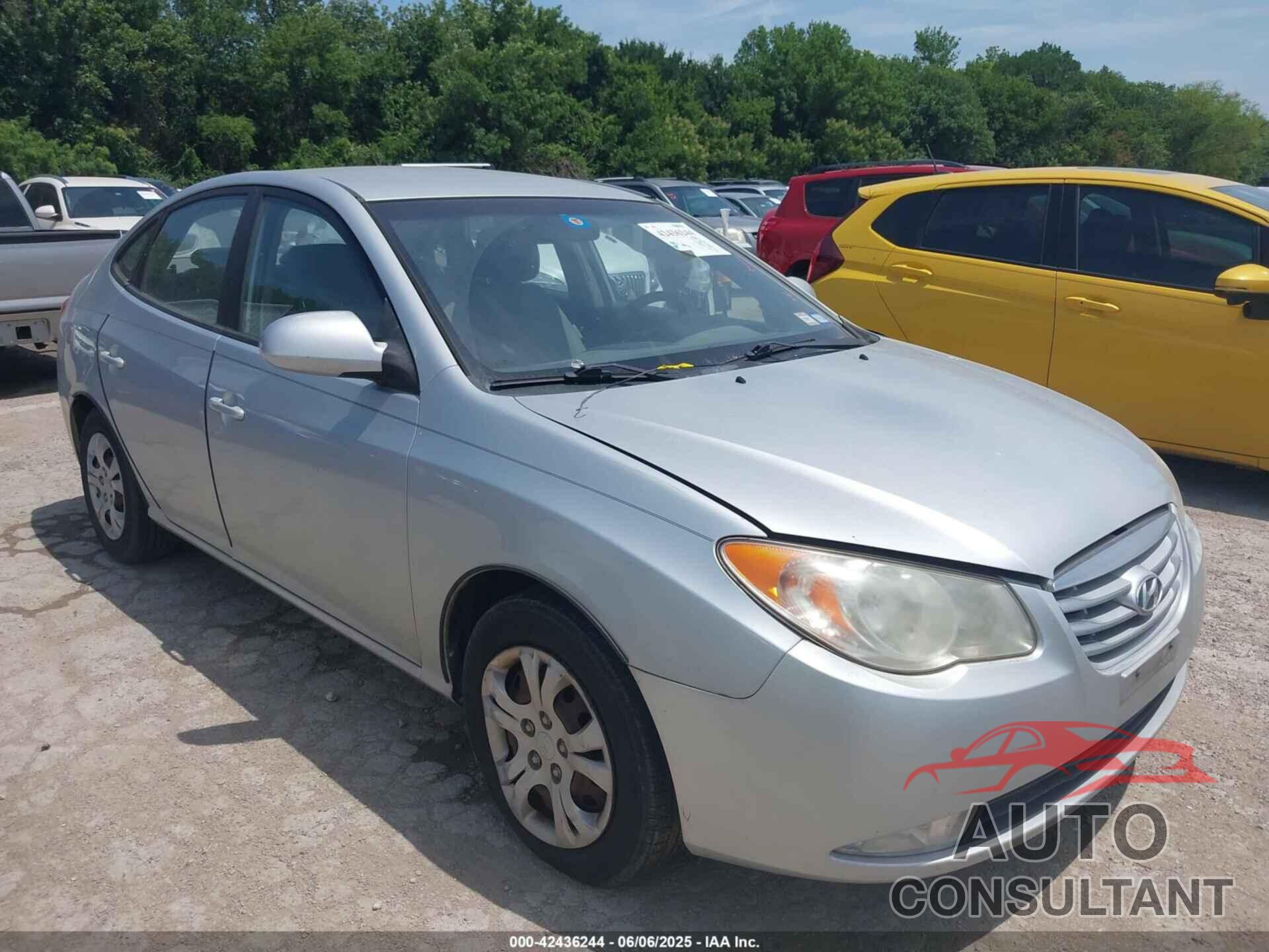 HYUNDAI ELANTRA 2010 - KMHDU4AD0AU177930