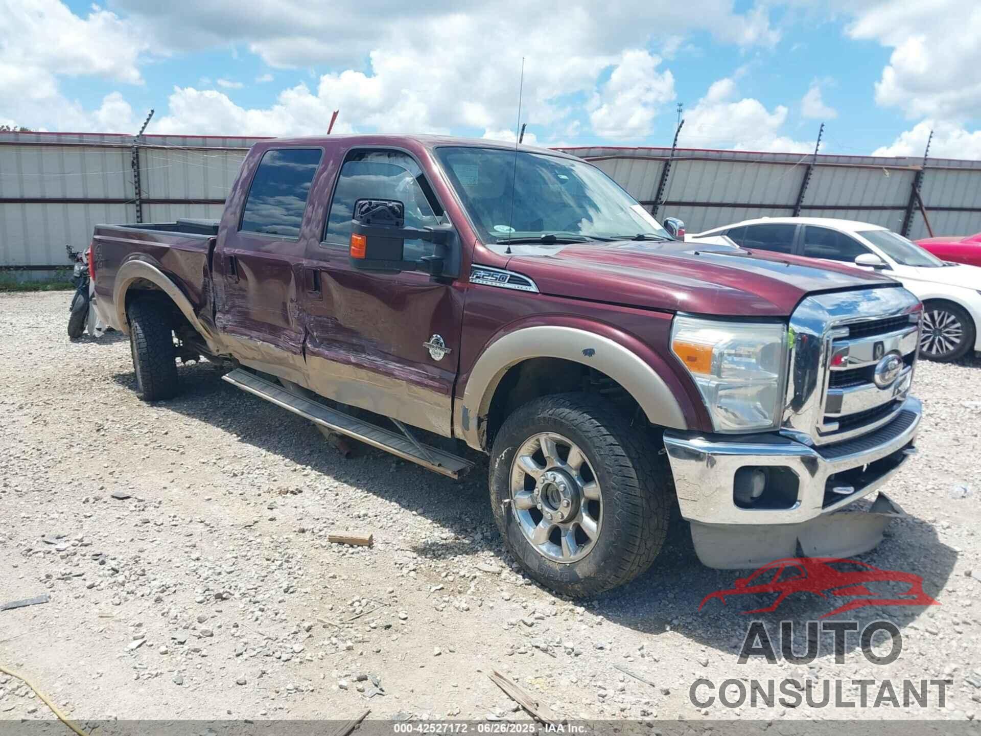 FORD F-250 2011 - 1FT7W2BT5BEC24824